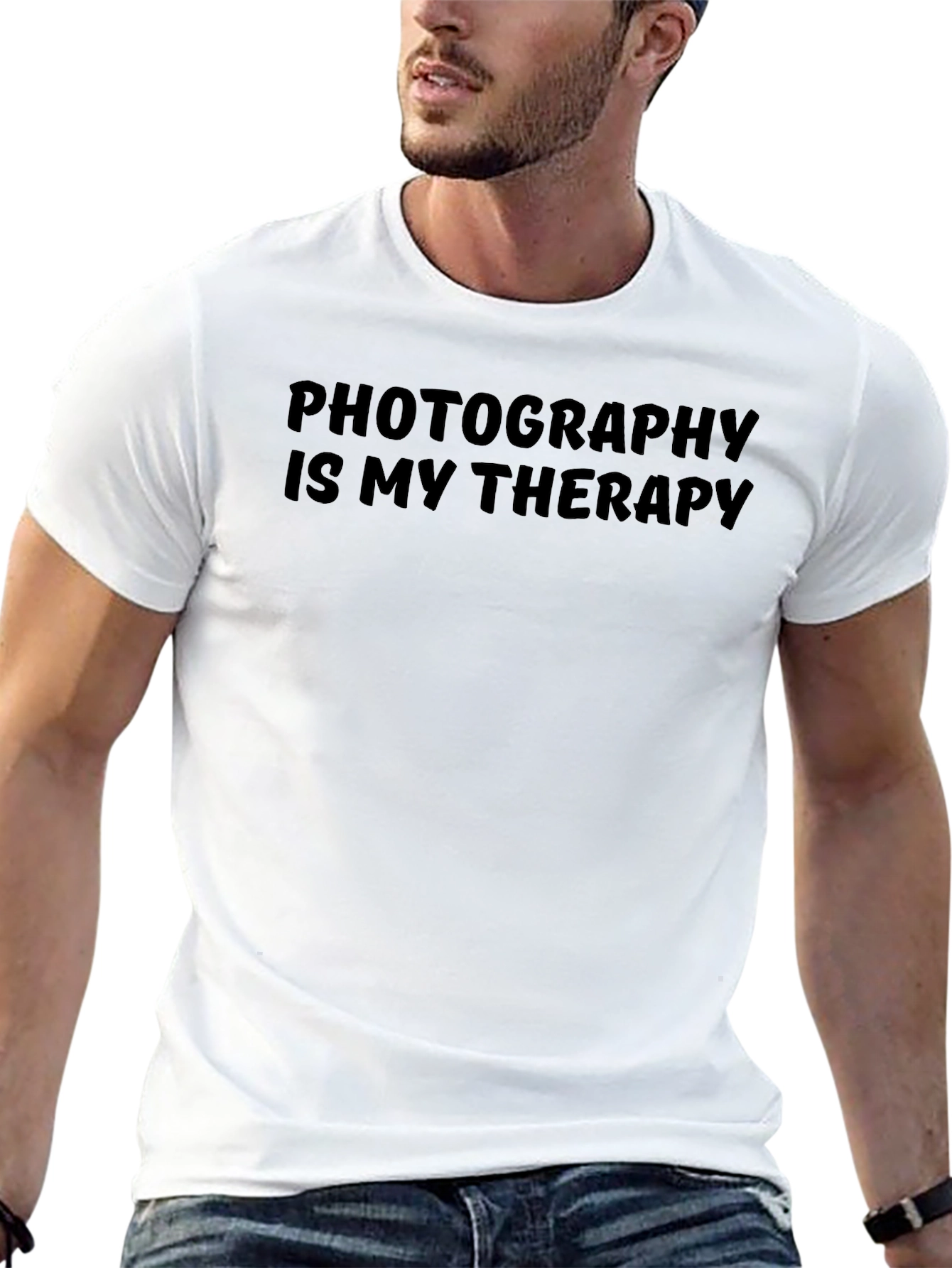 Photography Is My Therapy T-Shirt