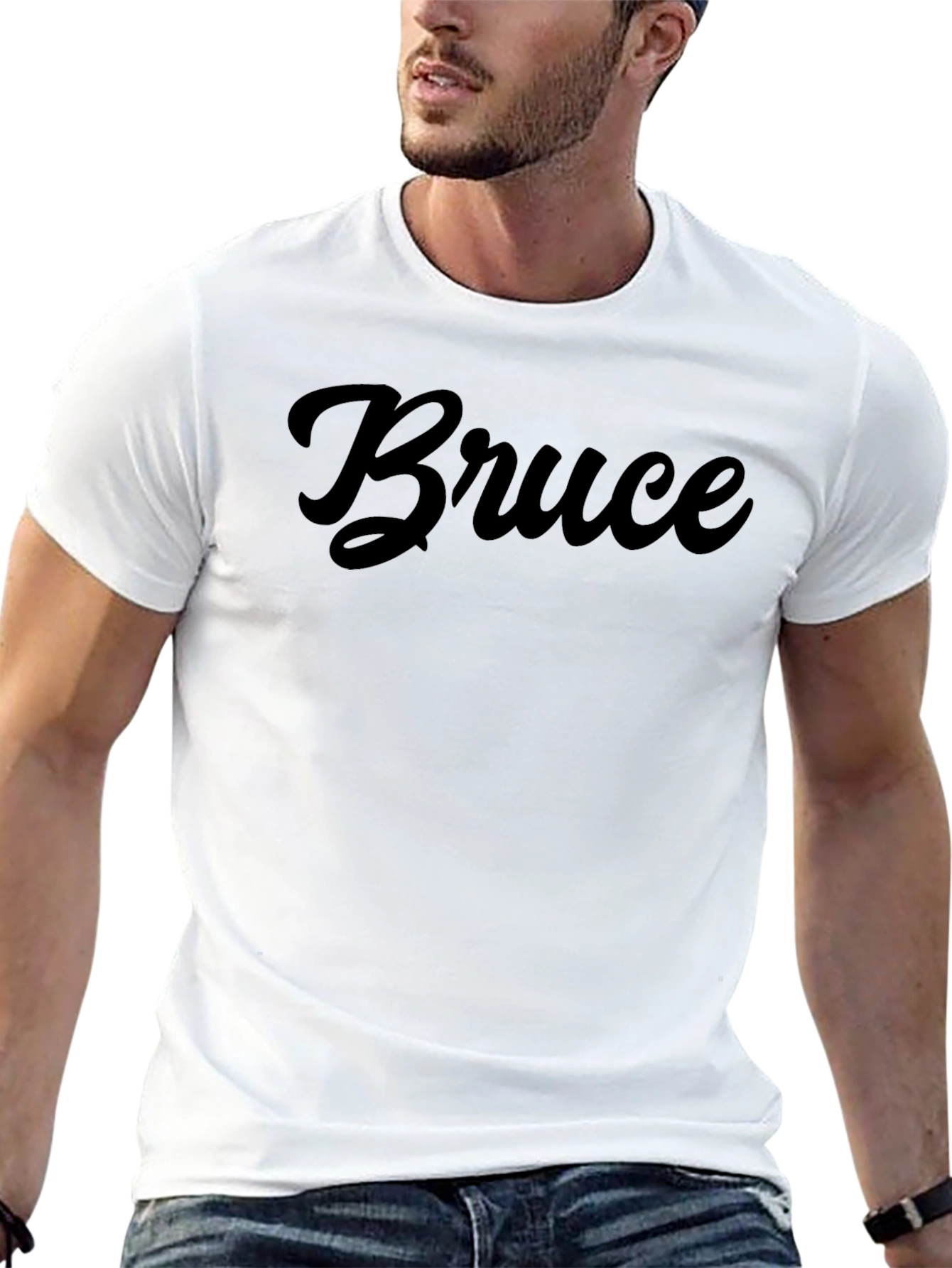Bruce Name T-Shirt - Custom Personalized Tee