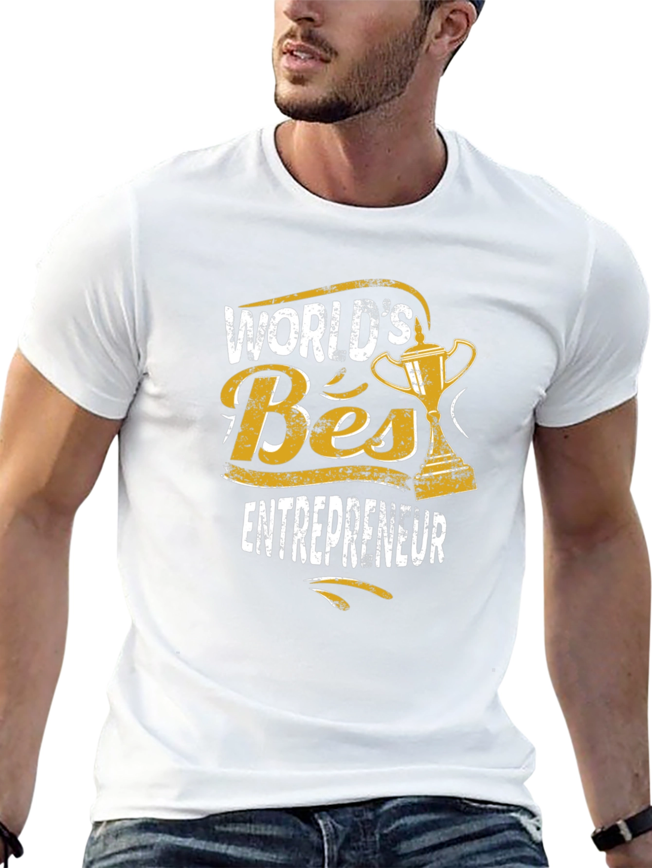 Worlds Best Entrepreneur Graphic T-Shirt