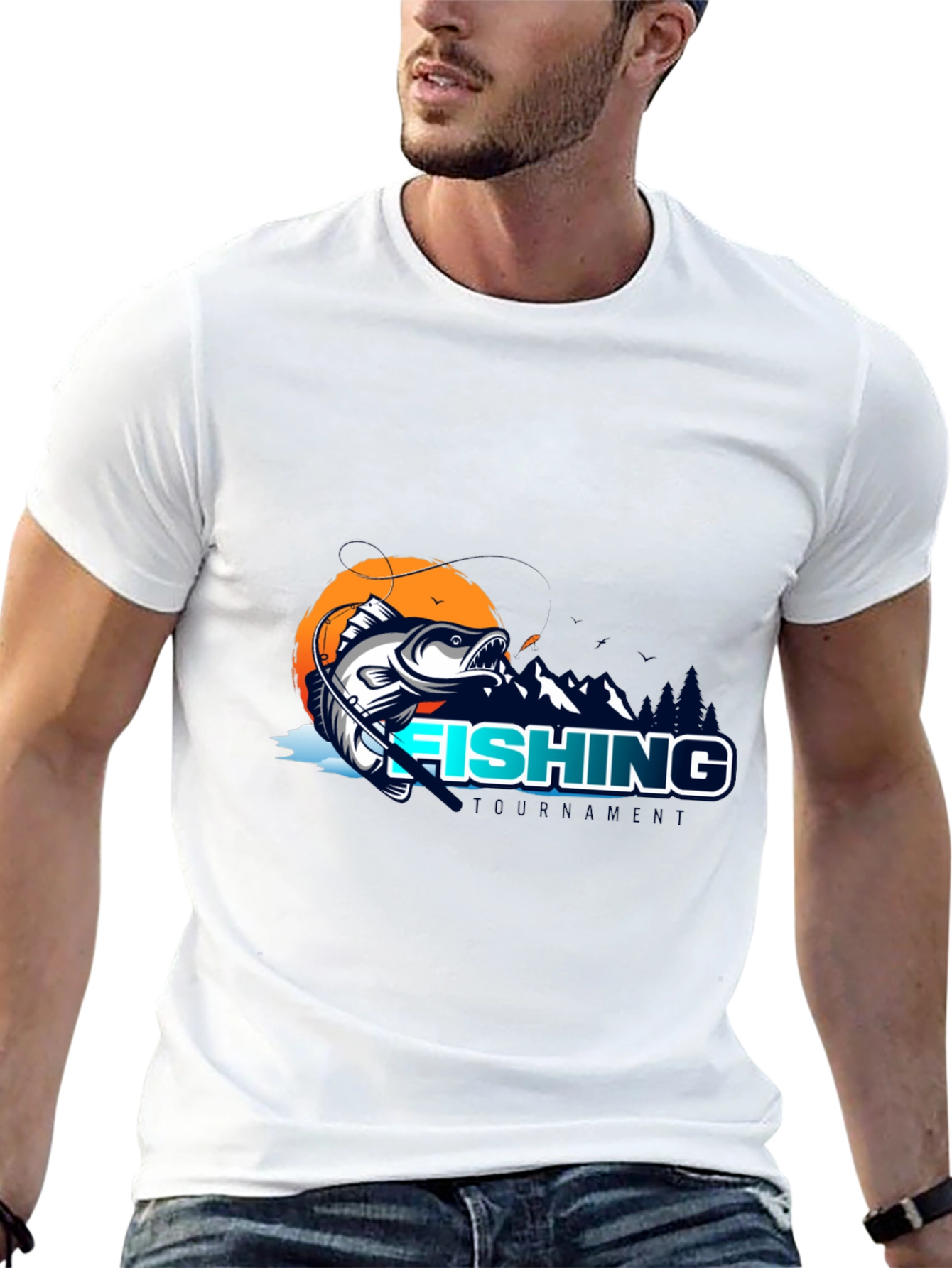 Fishing Tournament T-Shirt - Bass Graphic Tee