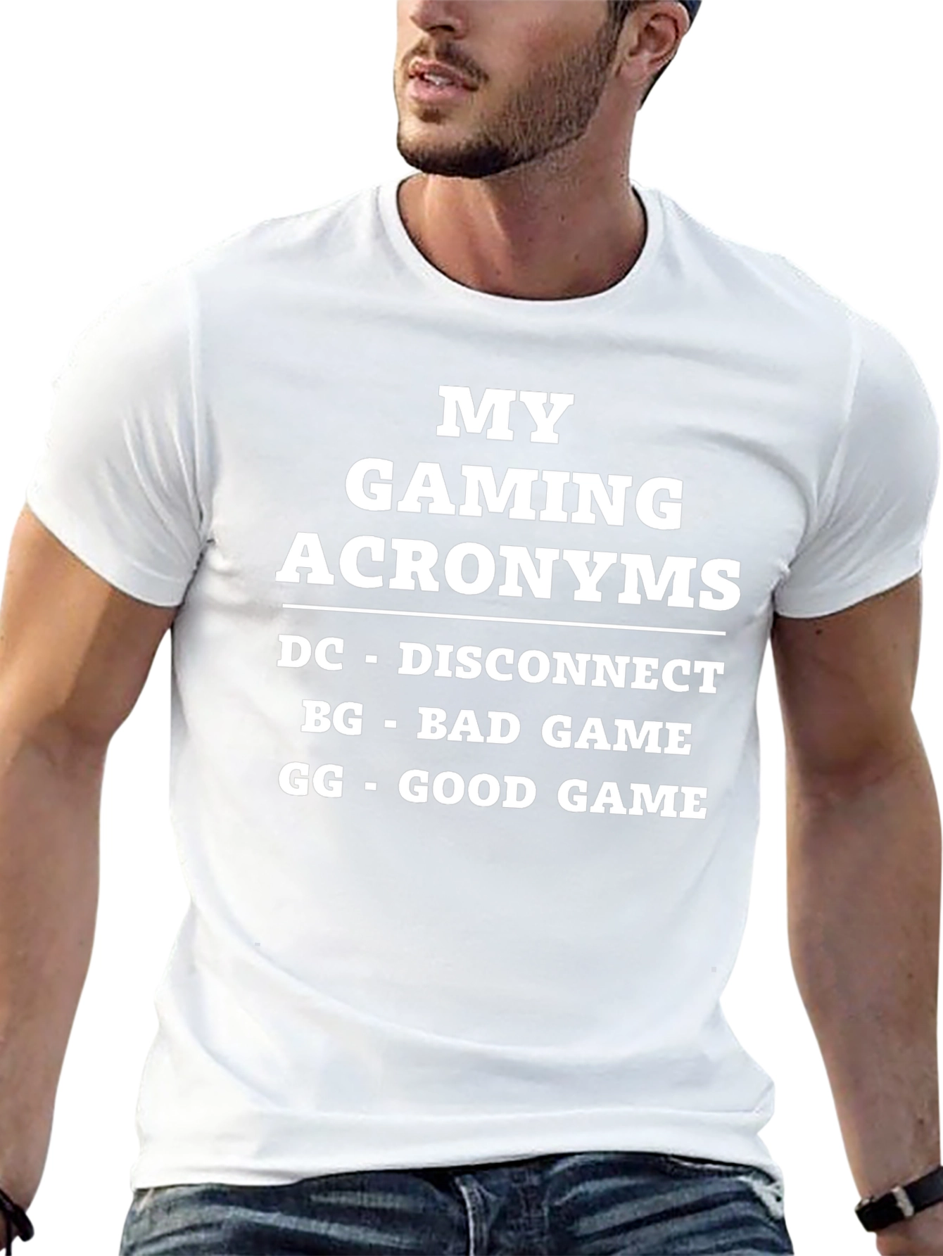 Gaming Acronyms T-Shirt Funny Gamer Tee