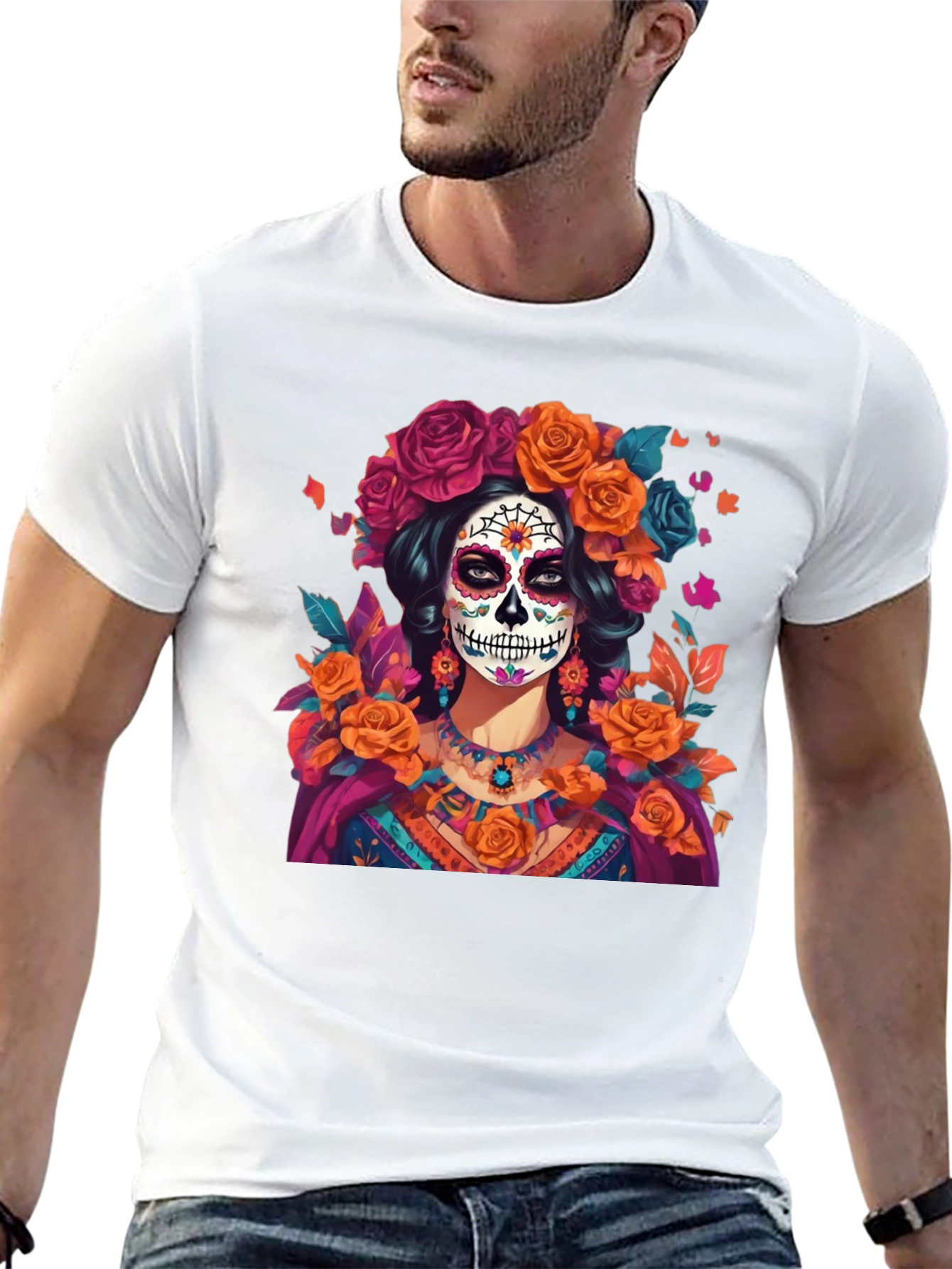 Day of the Dead Graphic T-Shirt