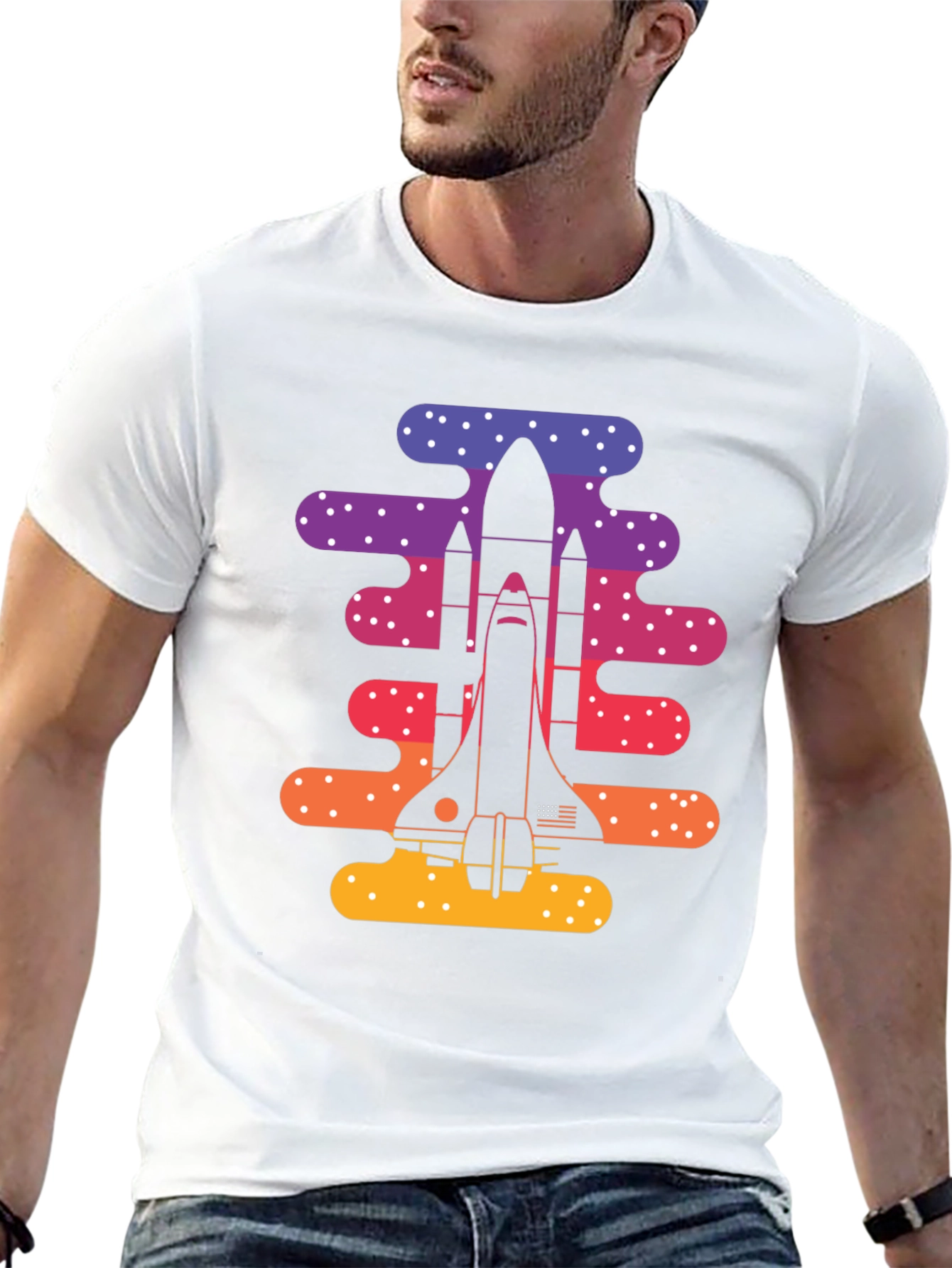 Retro Space Shuttle T-Shirt