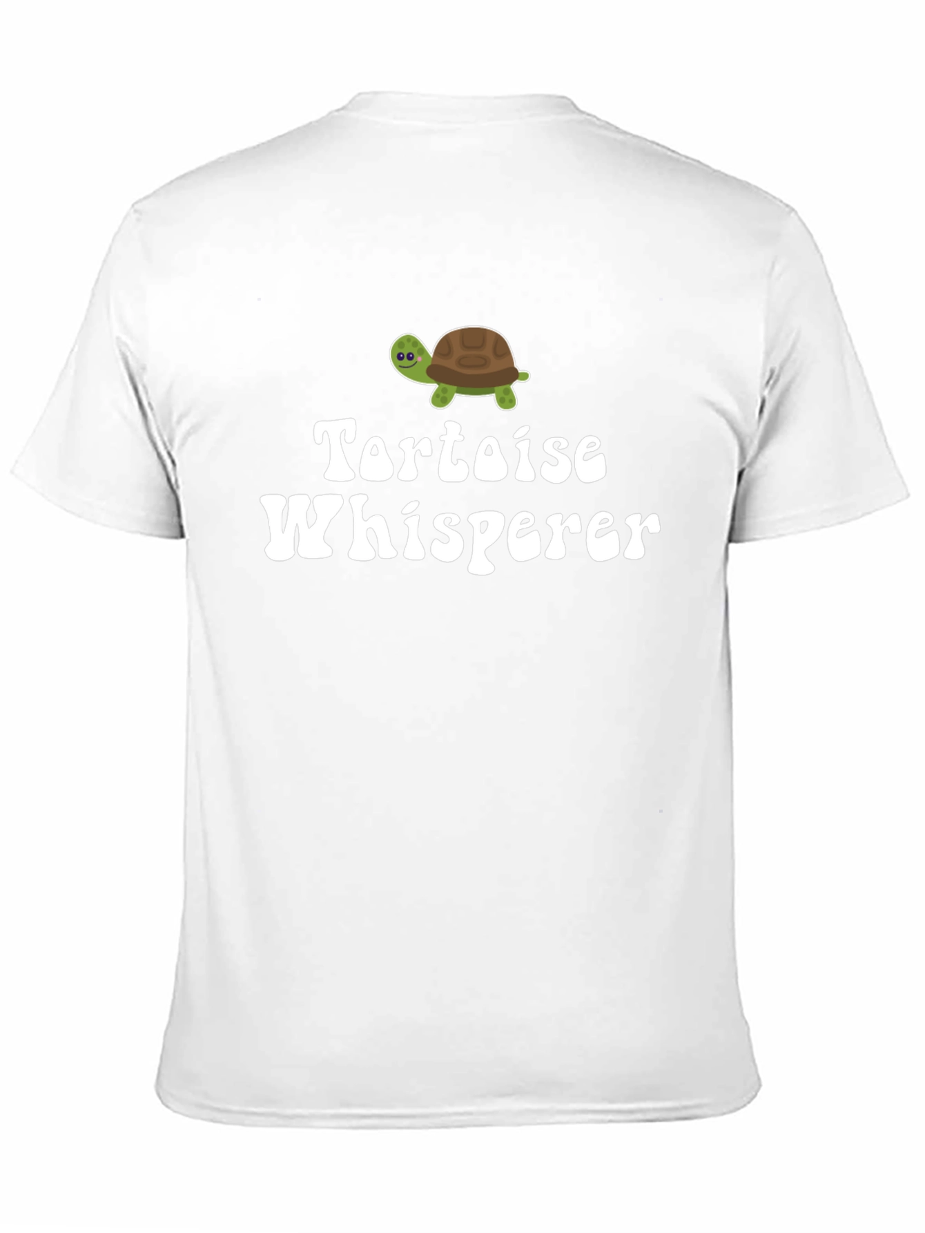 Tortoise Whisperer Graphic T-Shirt - Black Cotton Tee