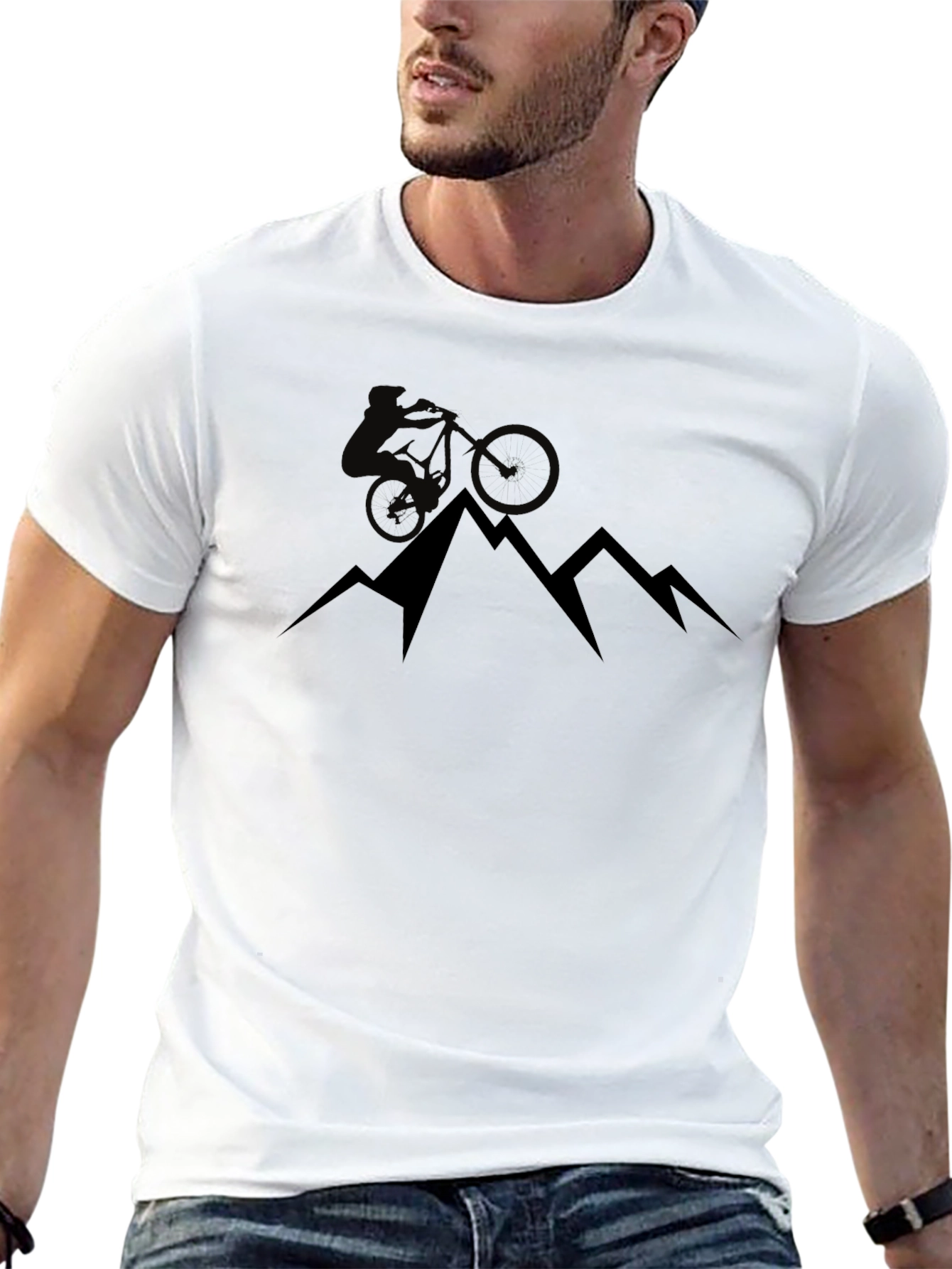 Mountain Biker T-Shirt - Adventure Ready Tee