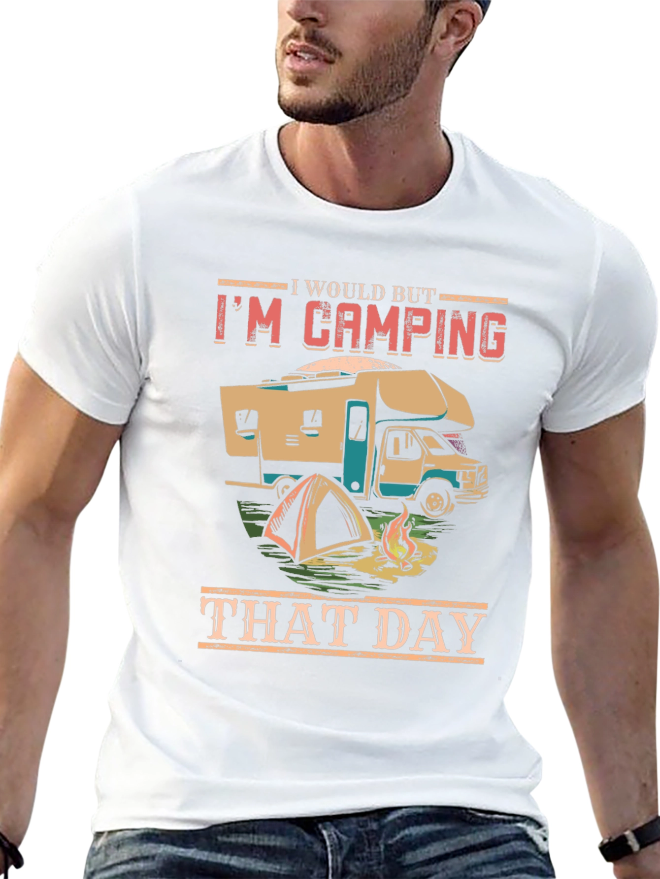 Camping Graphic Tee - Im Camping That Day