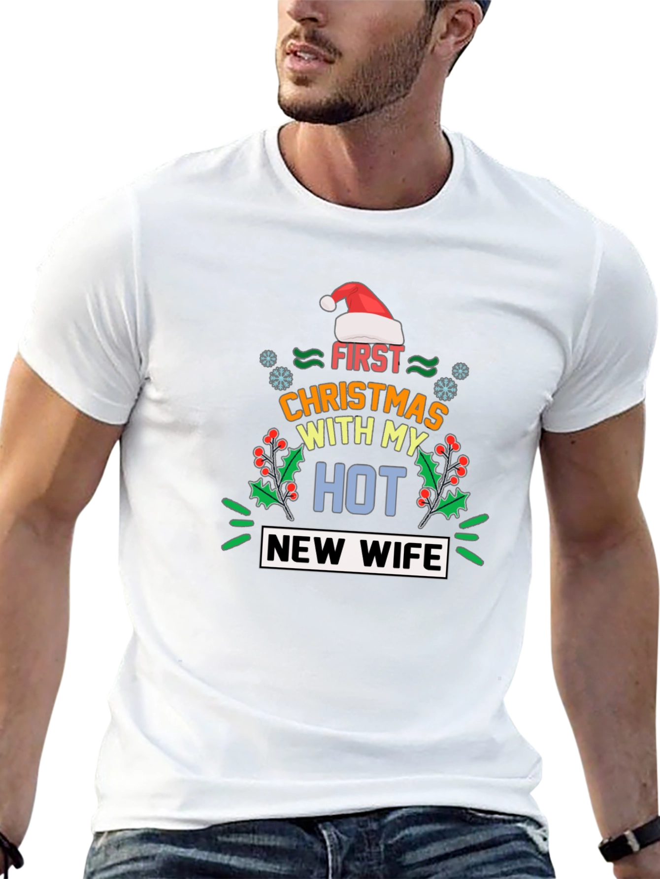 First Christmas With My Hot New Wife T-Shirt