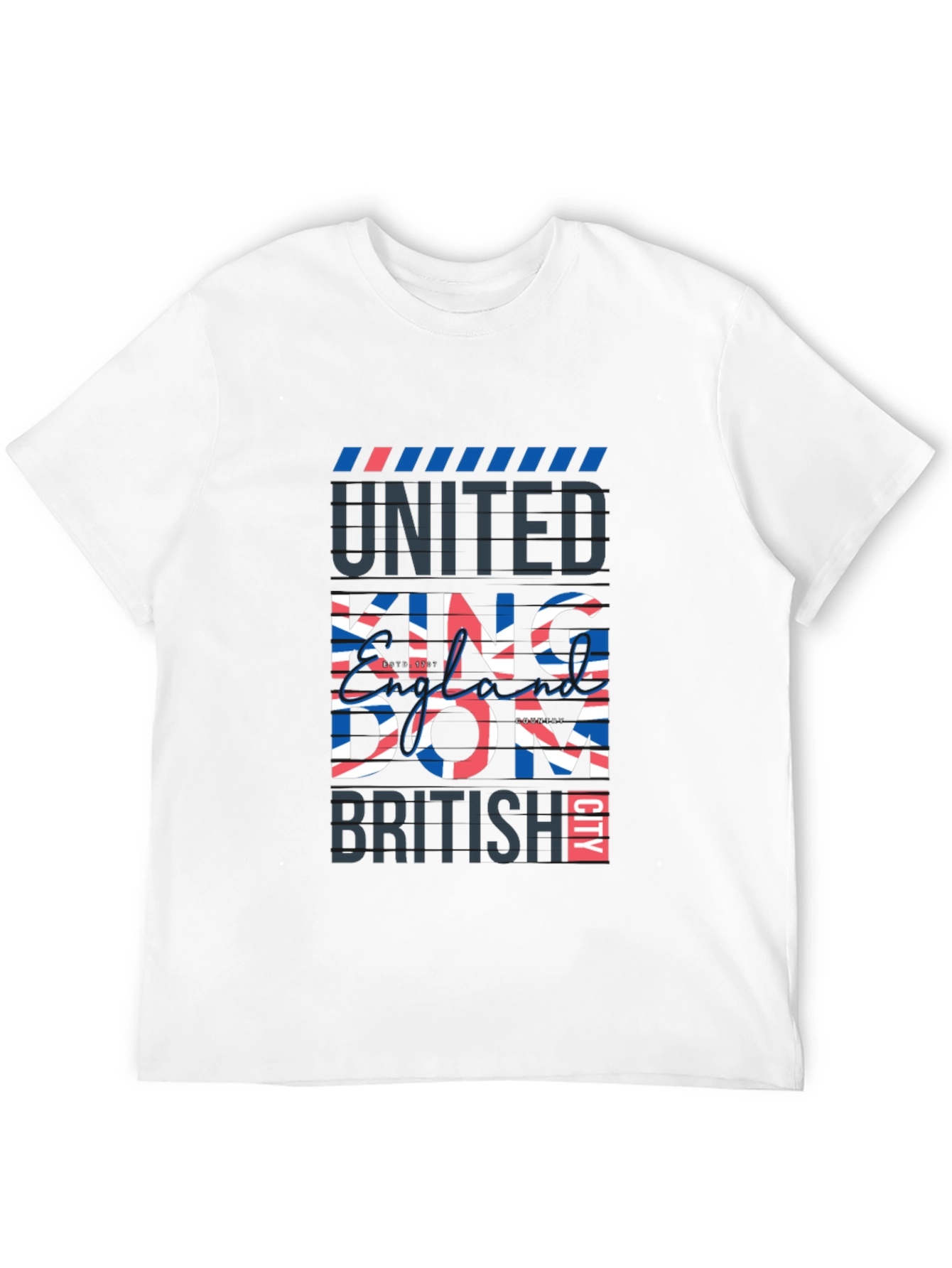 United Kingdom Graphic Tee - Mens Black T-Shirt