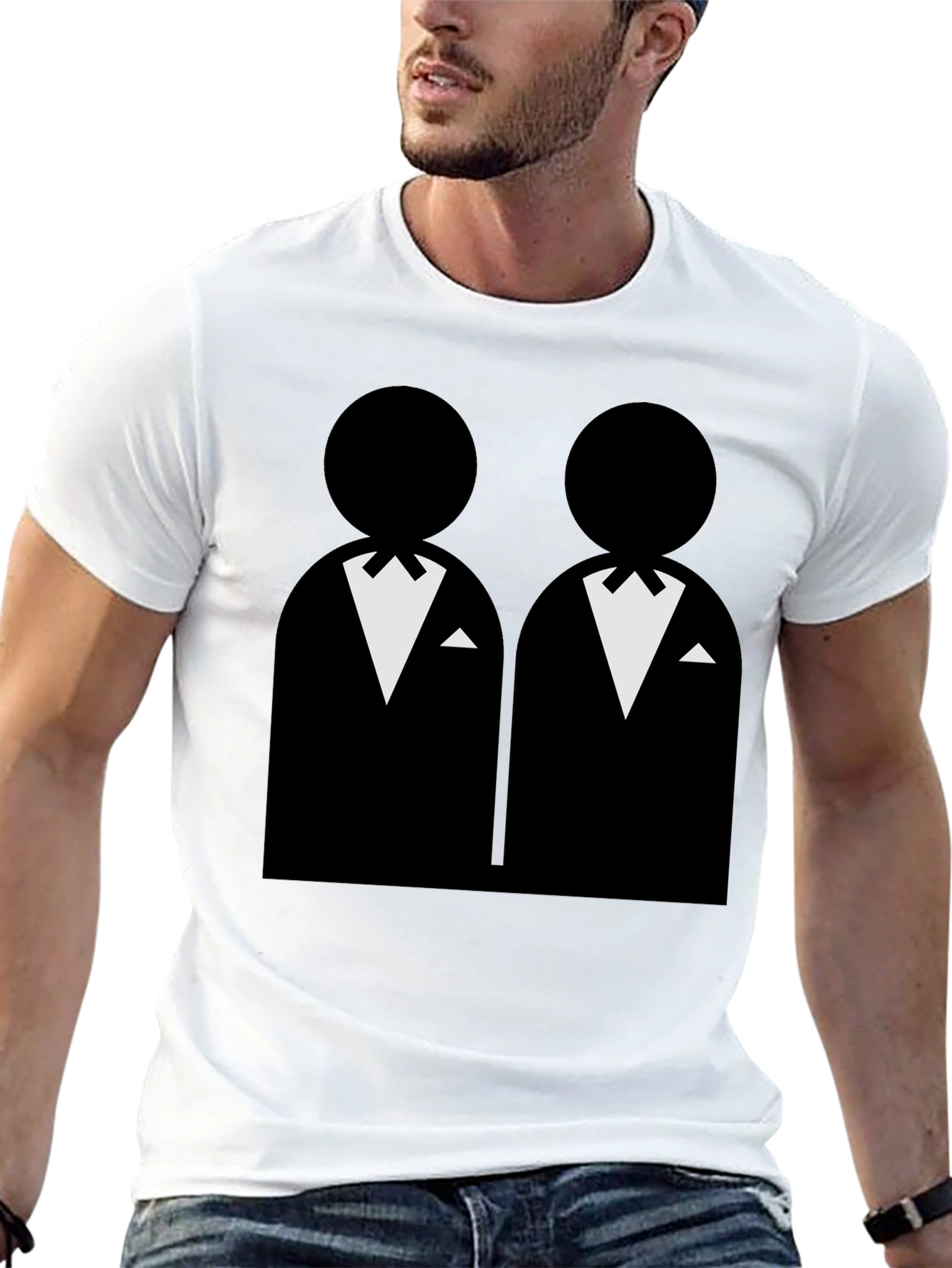 Gay Groom Black T-Shirt