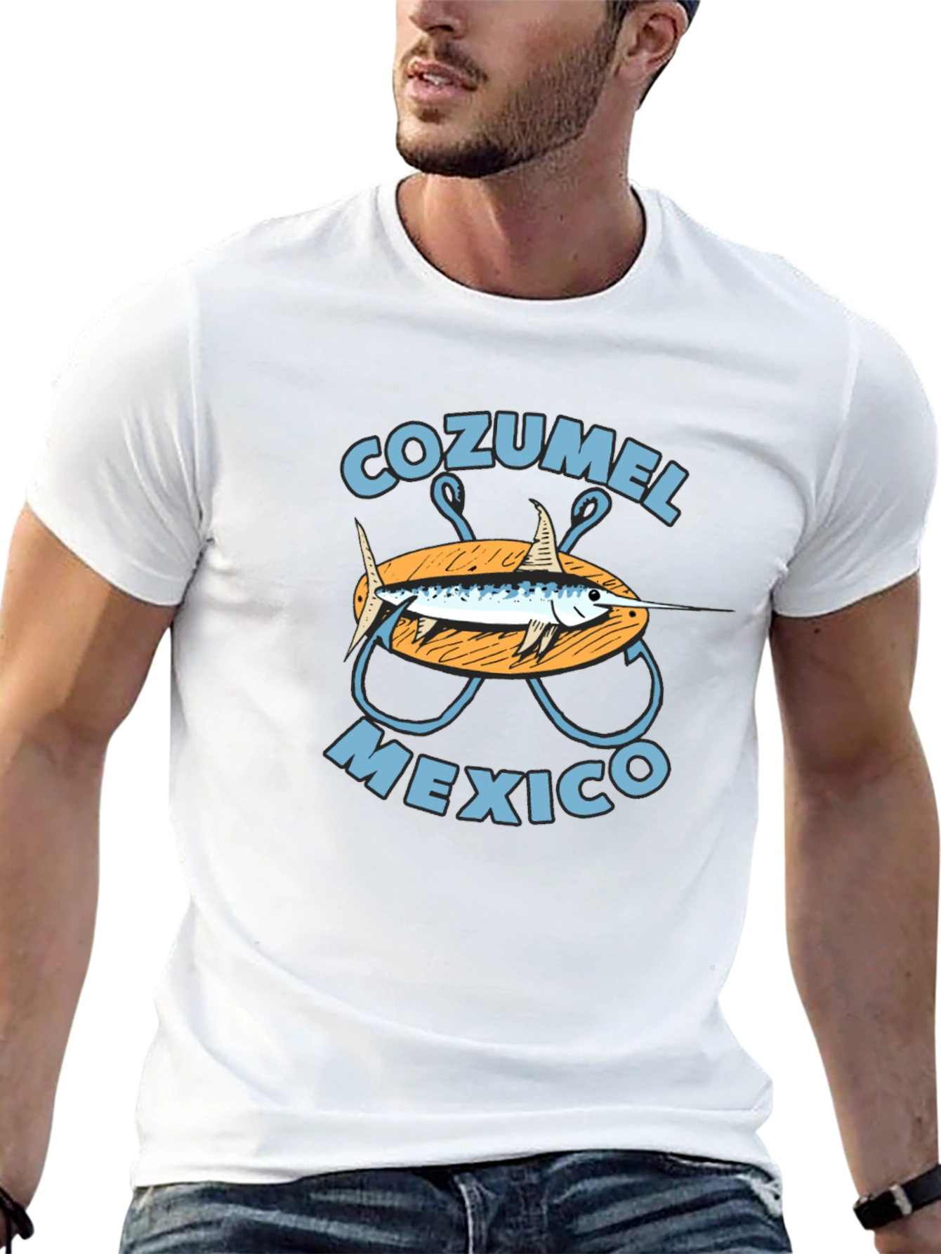 Cozumel Mexico Fishing T-Shirt
