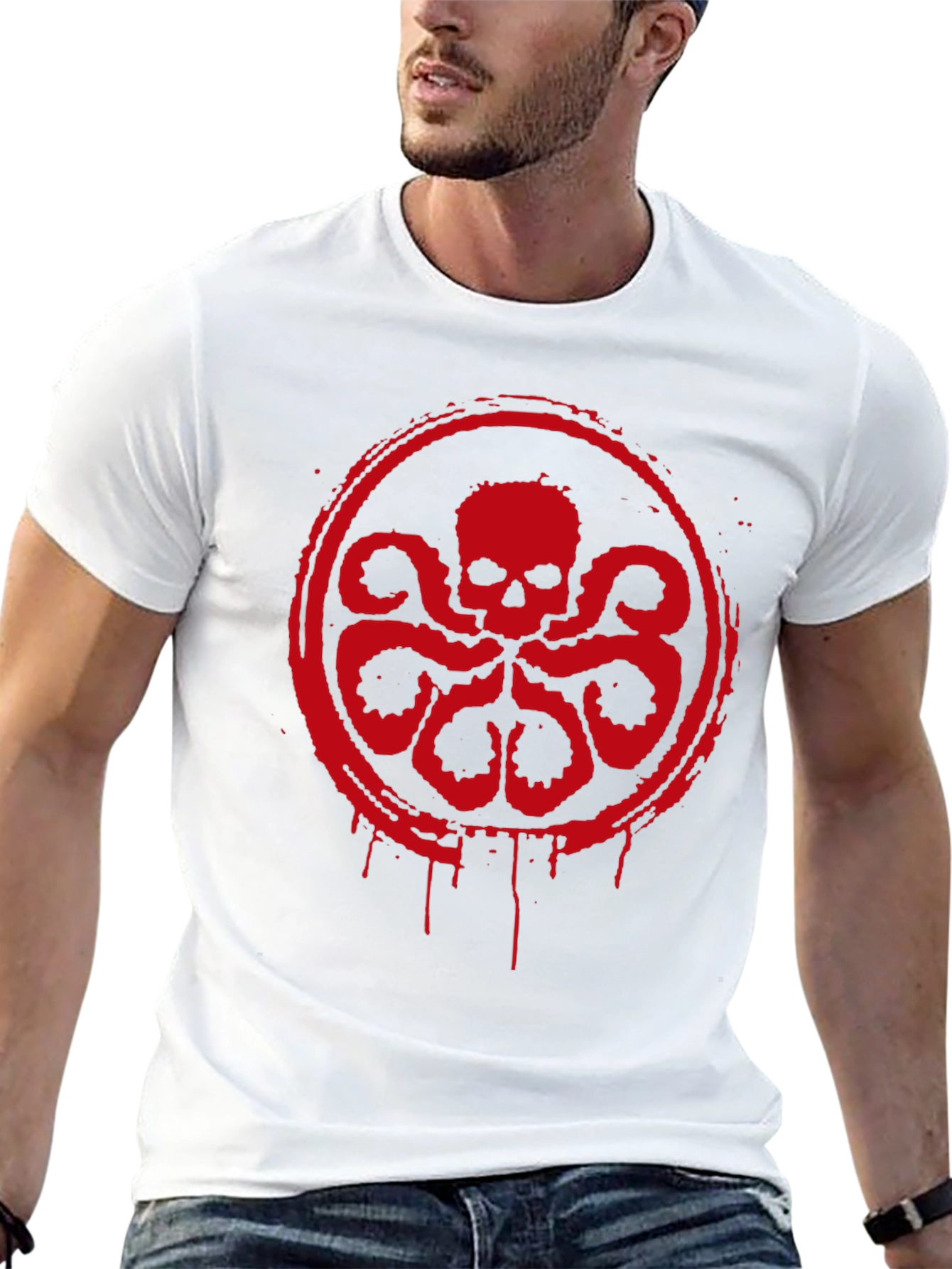 Hydra Logo T-Shirt - Hail Hydra Graphic Tee