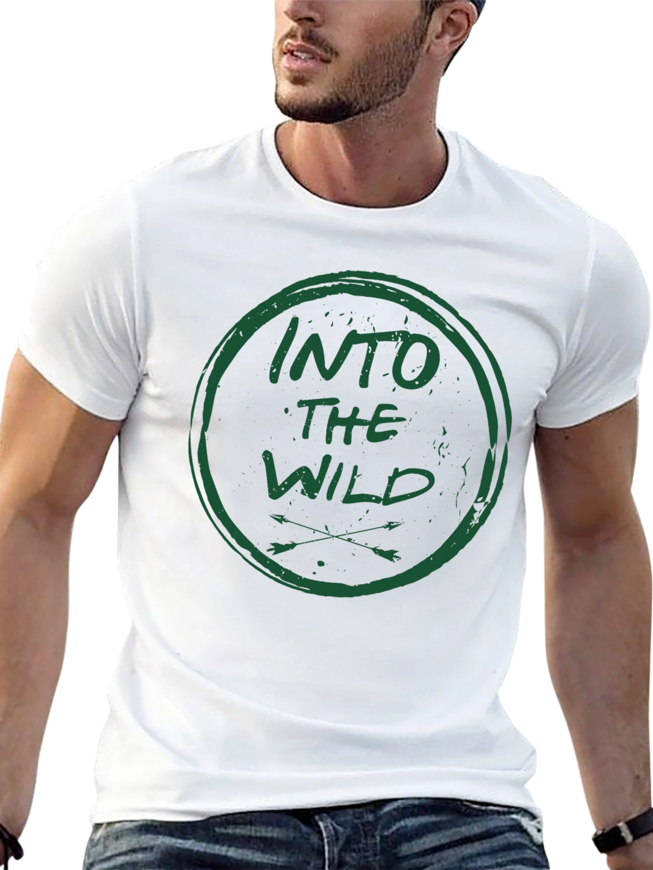 Into The Wild Graphic Tee - Nature Adventure Shirt
