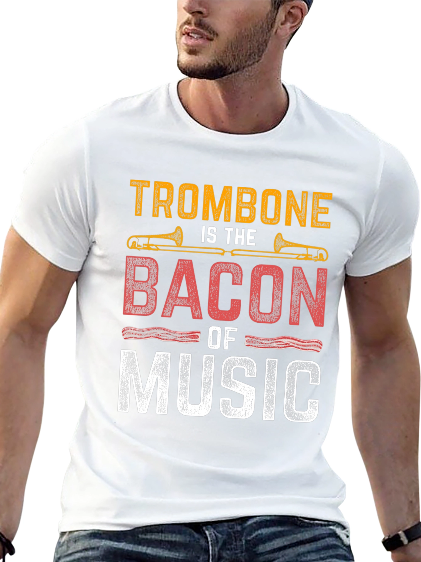 Trombone is The Bacon of Music T-Shirt