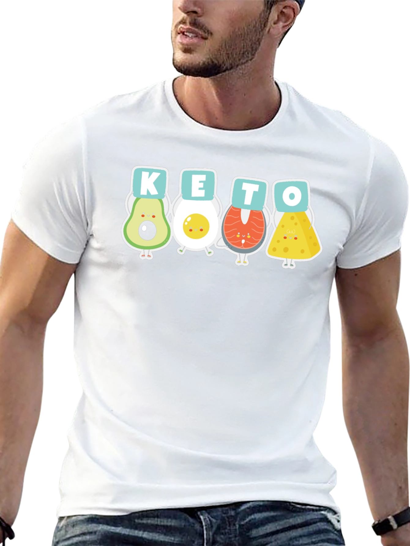 Keto Food T-Shirt Funny Diet Tee Shirt
