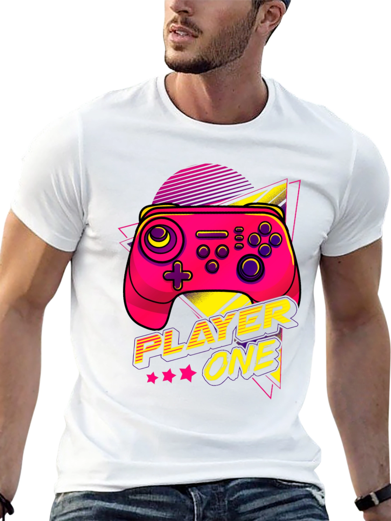 Player One Retro Gaming T-Shirt