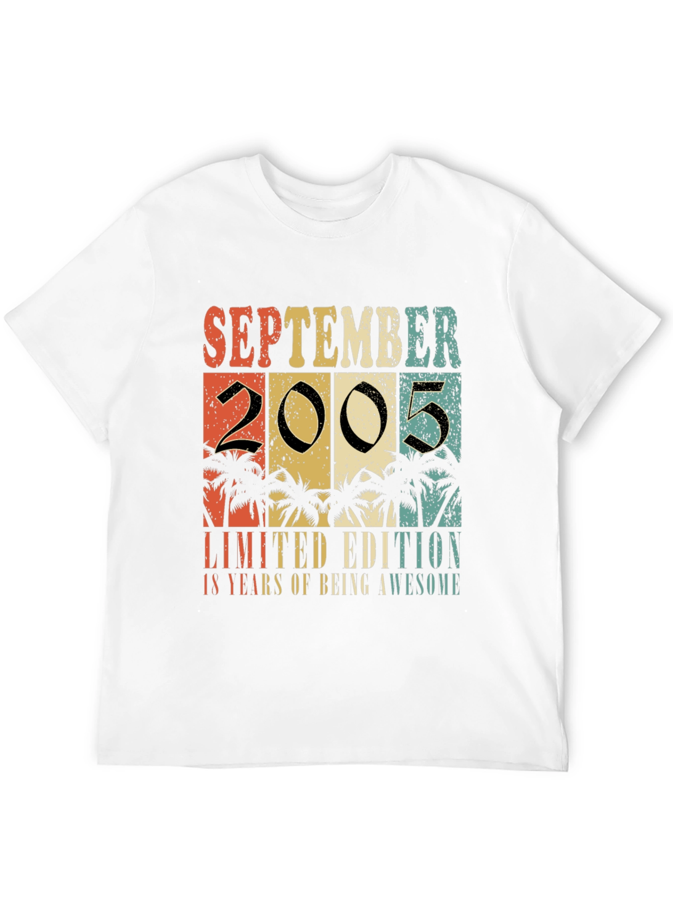 September 2005 Limited Edition 18th Birthday T-Shirt