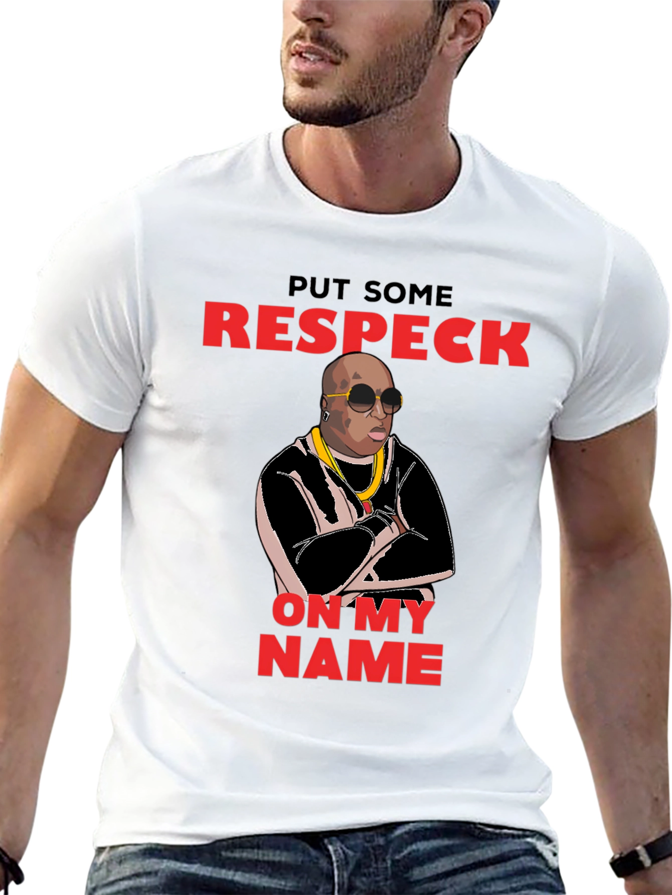Put Some Respeck Graphic T-Shirt