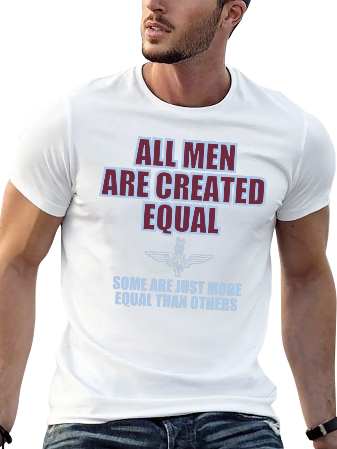 All Men Are Created Equal Graphic T-Shirt