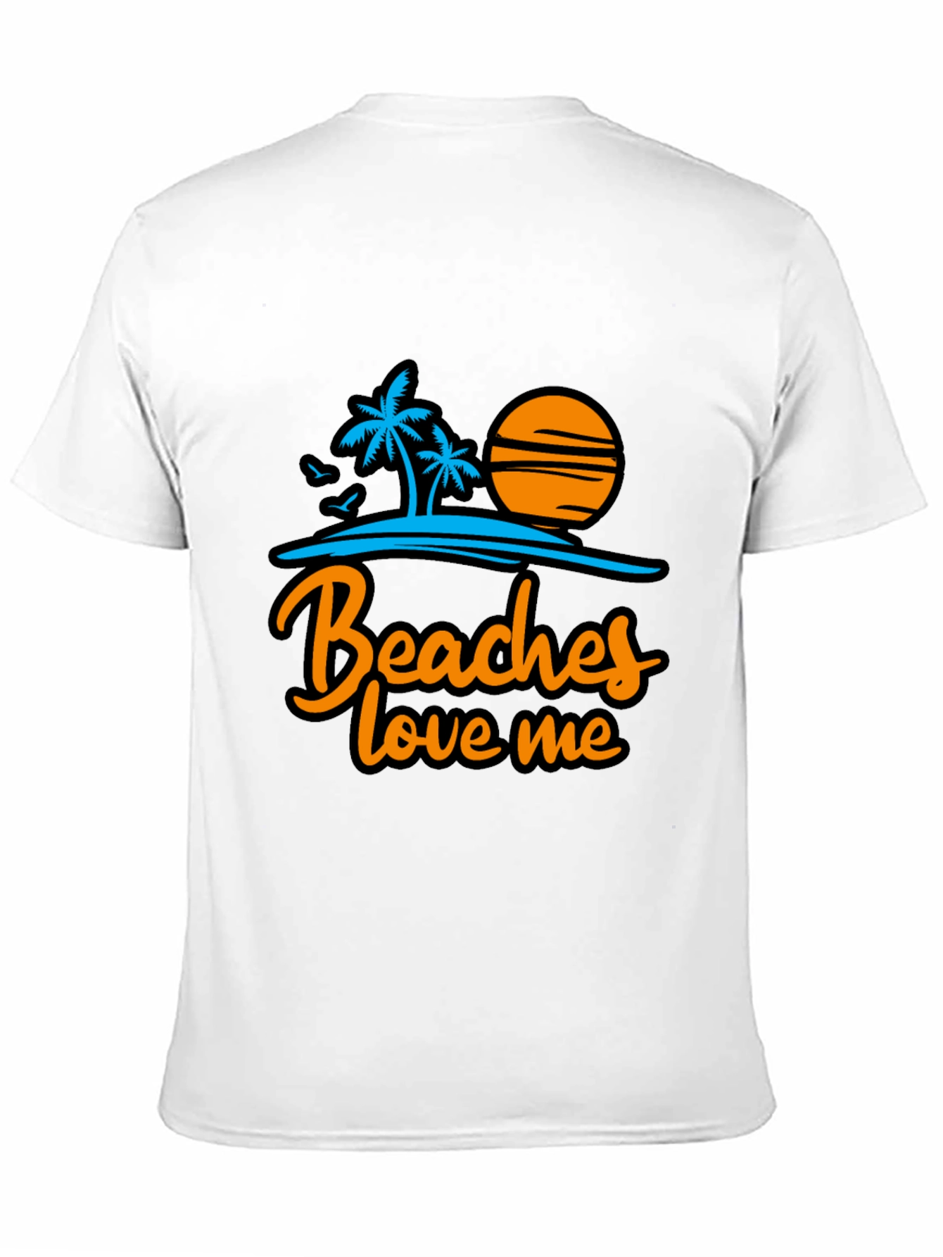 Beaches Love Me Graphic Tee - Summer Vacation Shirt