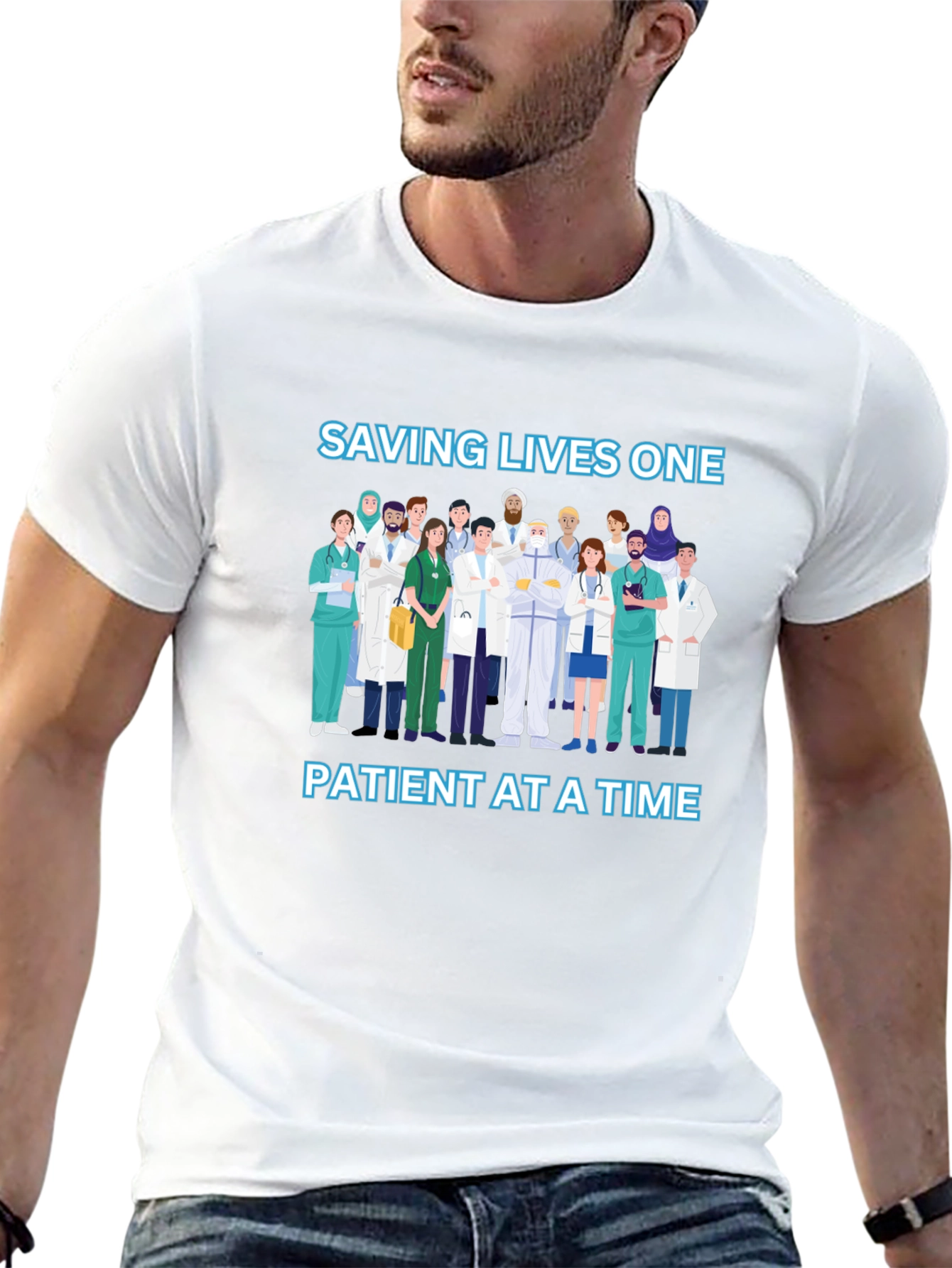 Saving Lives One Patient at a Time T-Shirt