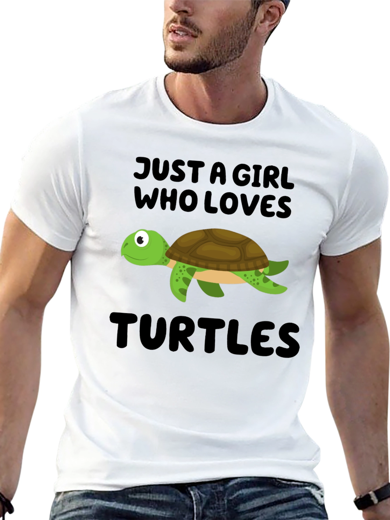 Just a Girl Who Loves Turtles T-Shirt