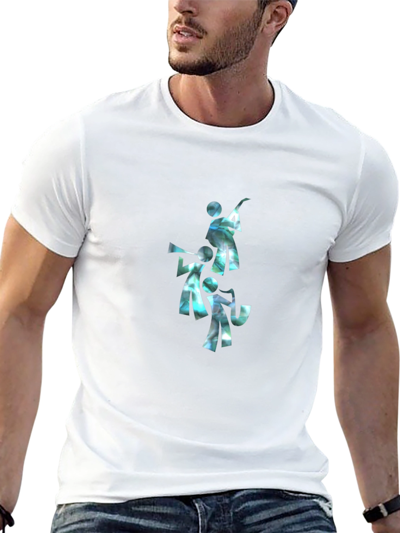 Musical Trio Graphic Tee - Black