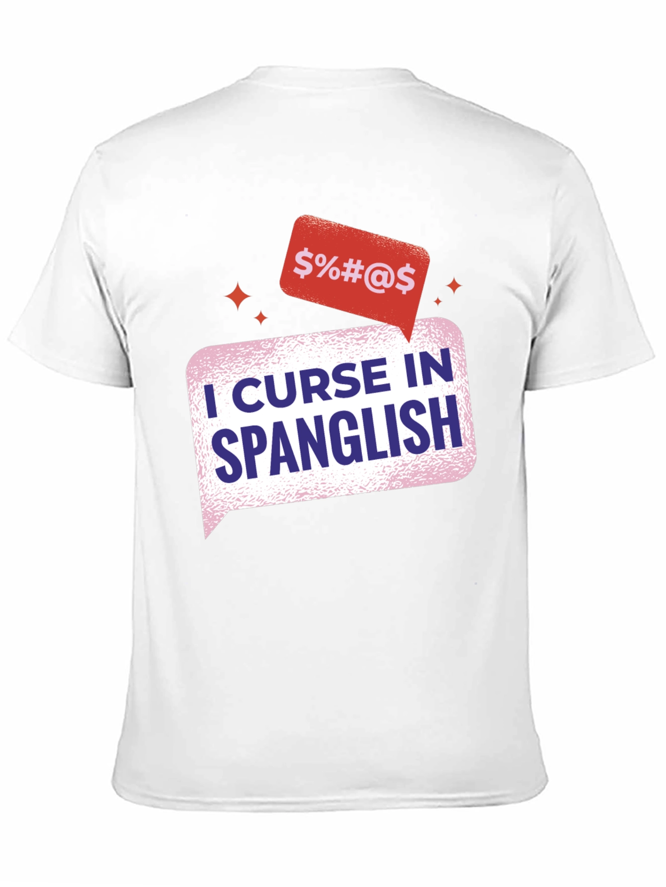 Spanglish Curse T-Shirt - Black Cotton Tee