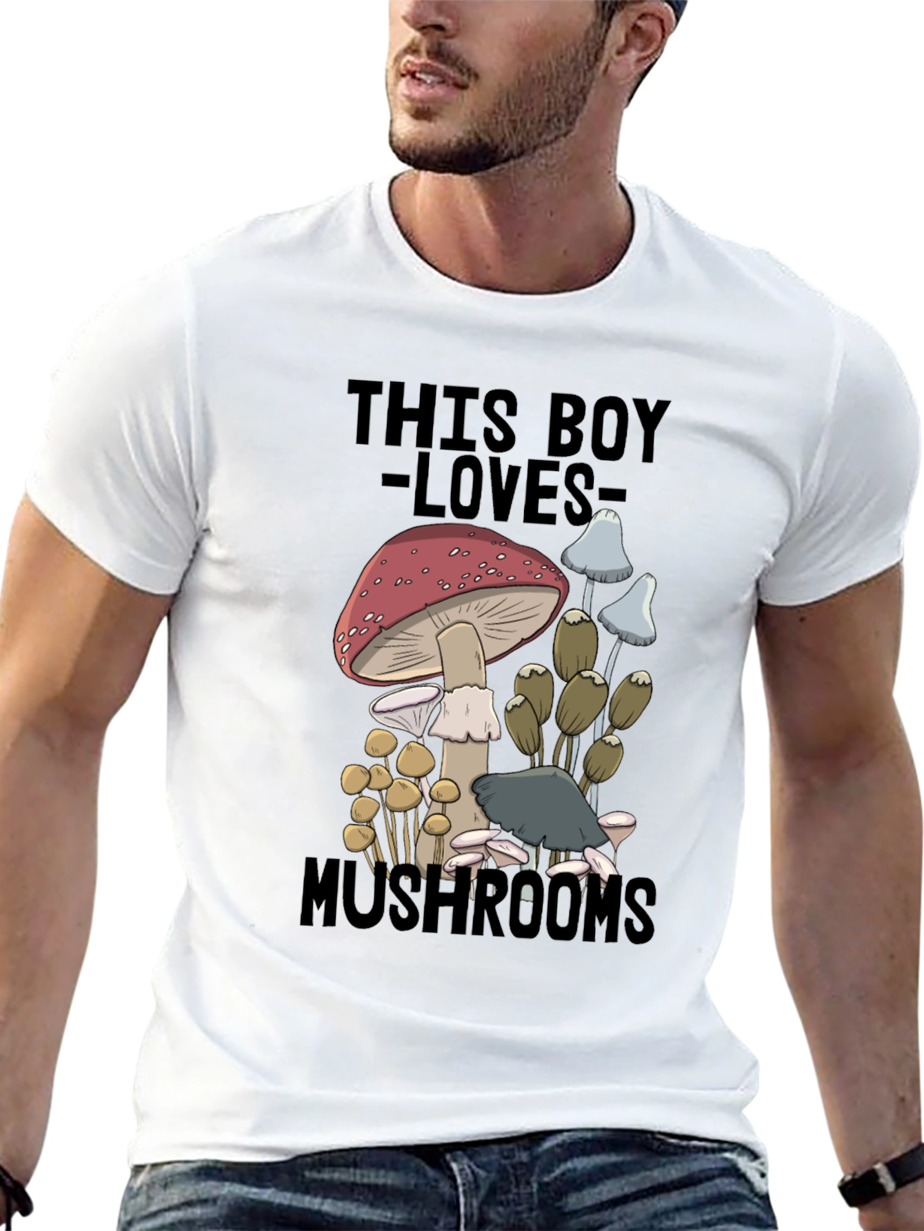 Mushroom Lover Graphic Tee