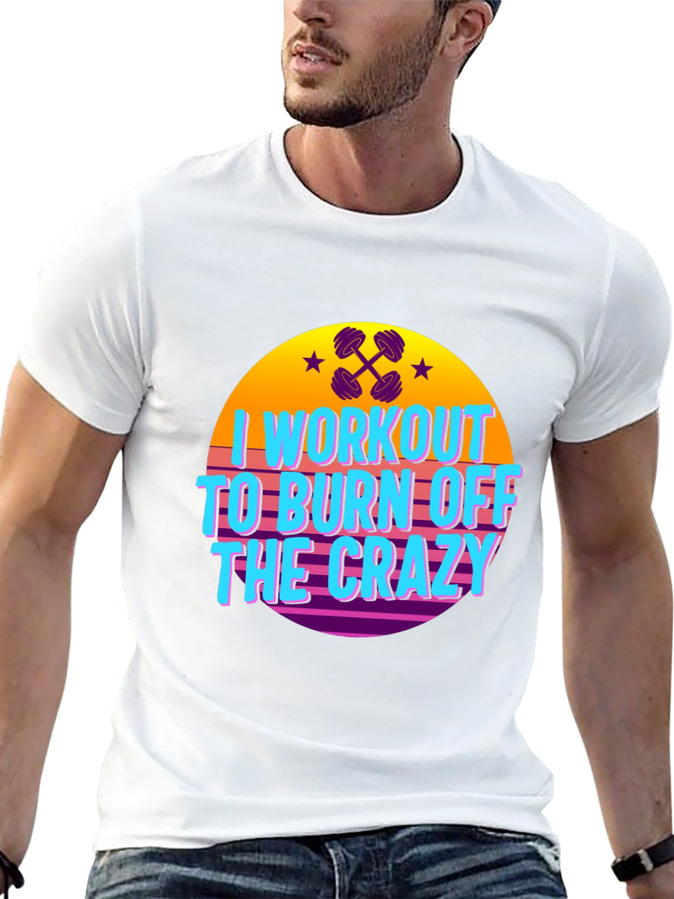 Workout to Burn Off The Crazy Graphic Tee