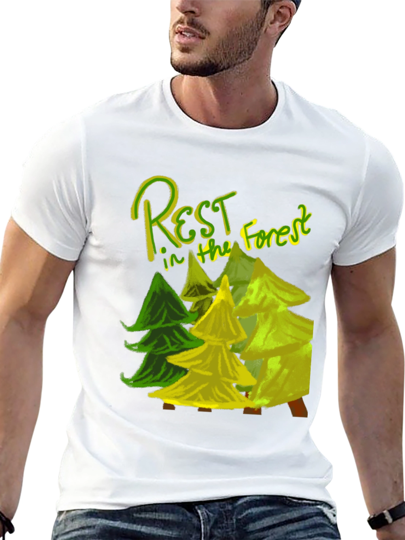 Rest in the Forest Graphic T-Shirt