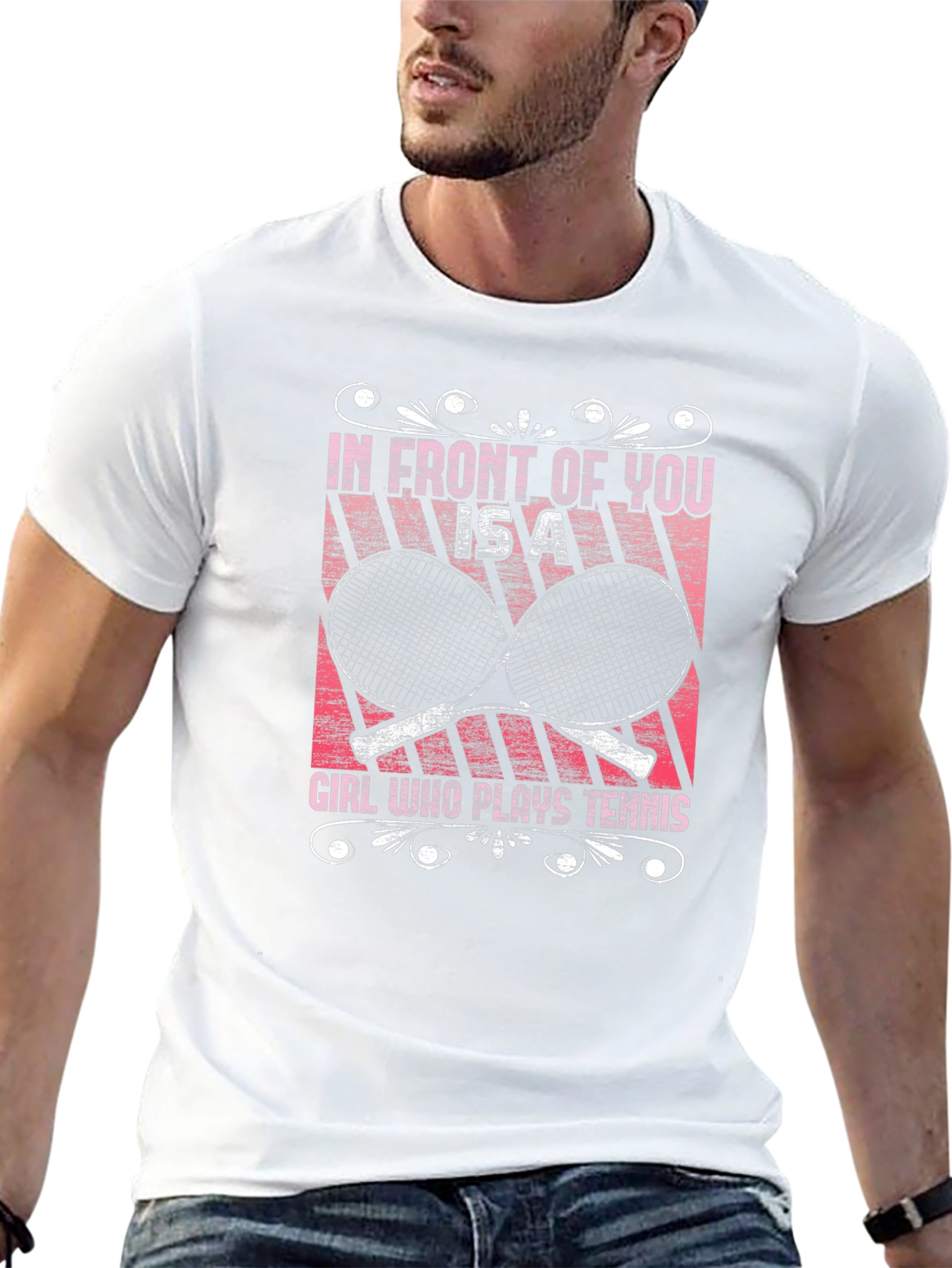 Tennis Girl Graphic Tee