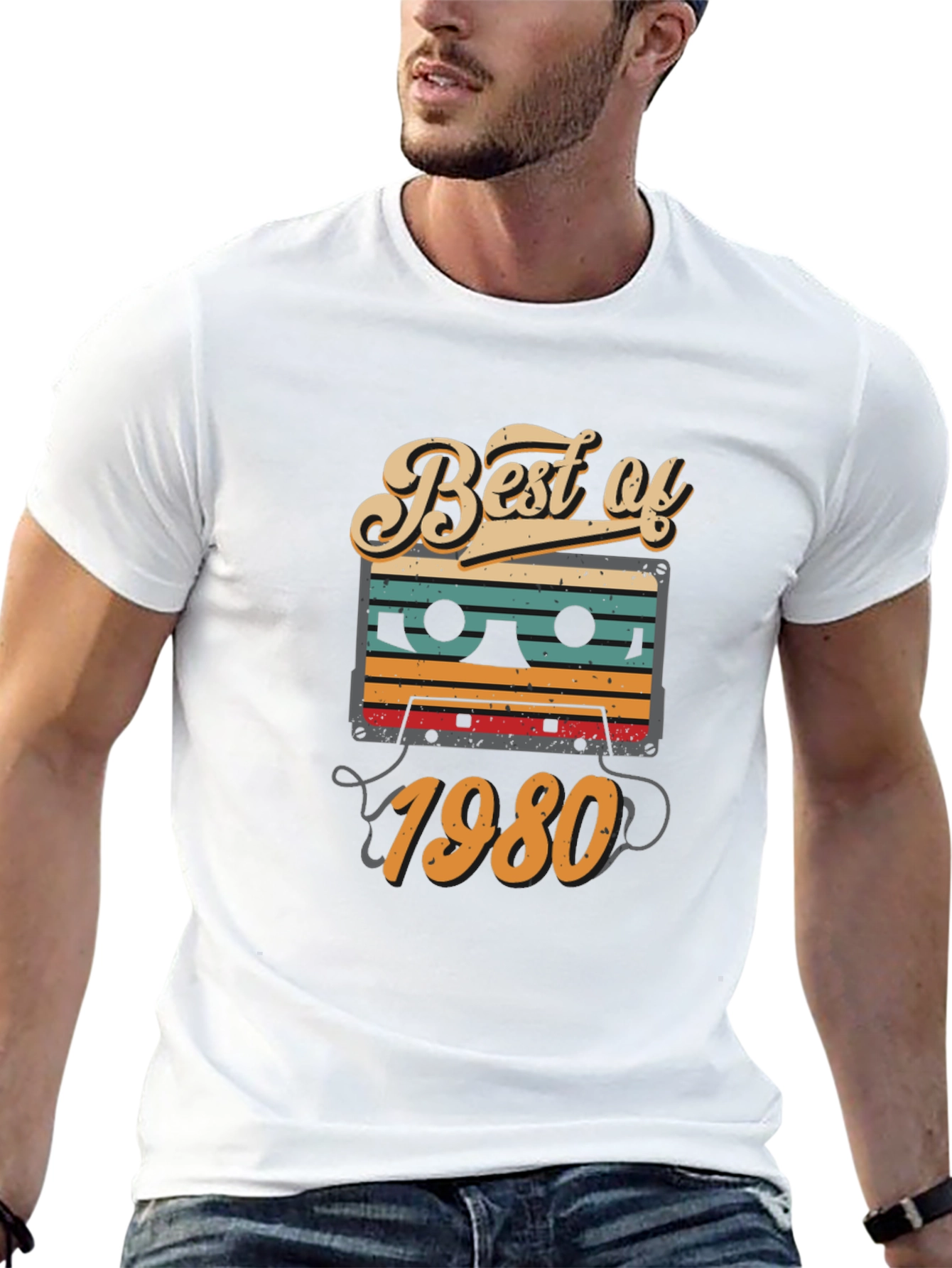 Best of 1980 Retro Cassette T-Shirt
