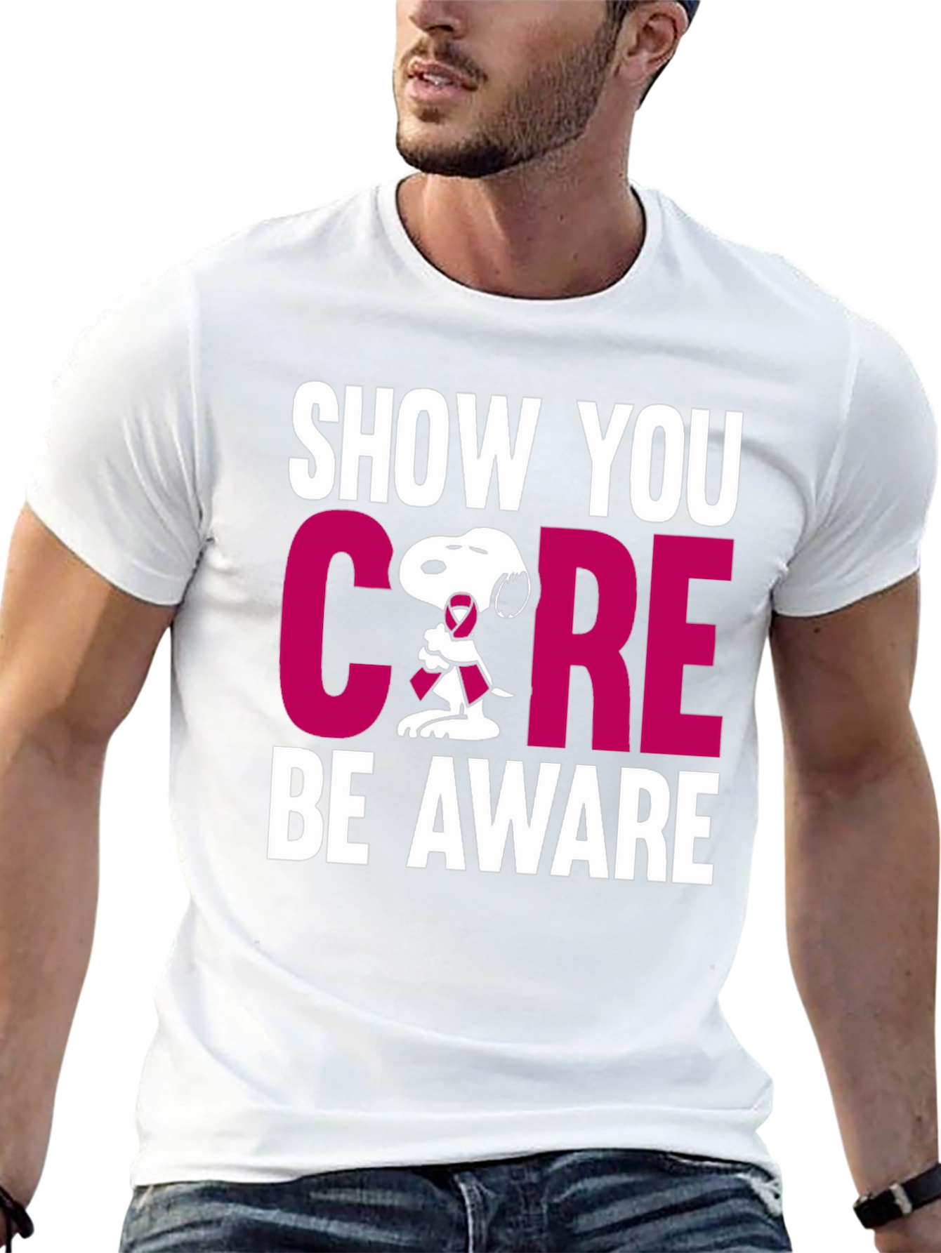Show You Care Snoopy T-Shirt