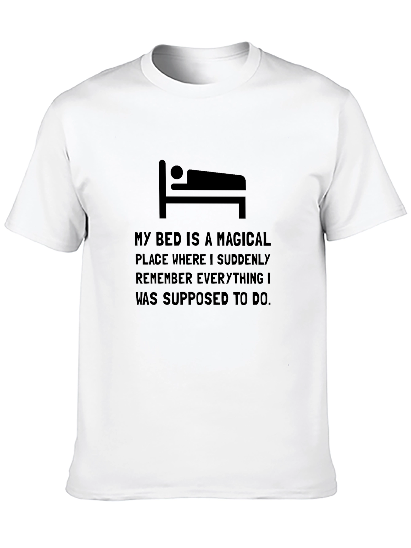 Magical Bed Mens Graphic T-Shirt - Sleep Reminder