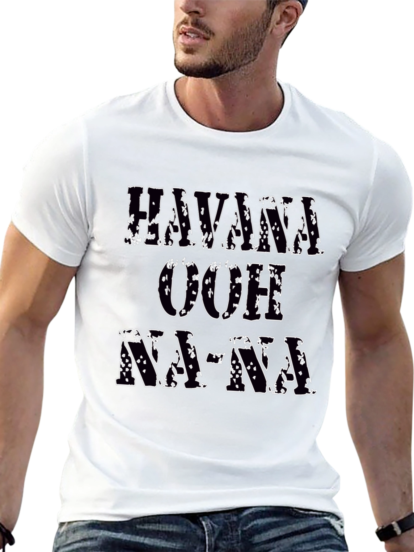 Havana Ooh Na-Na Graphic Print Tee