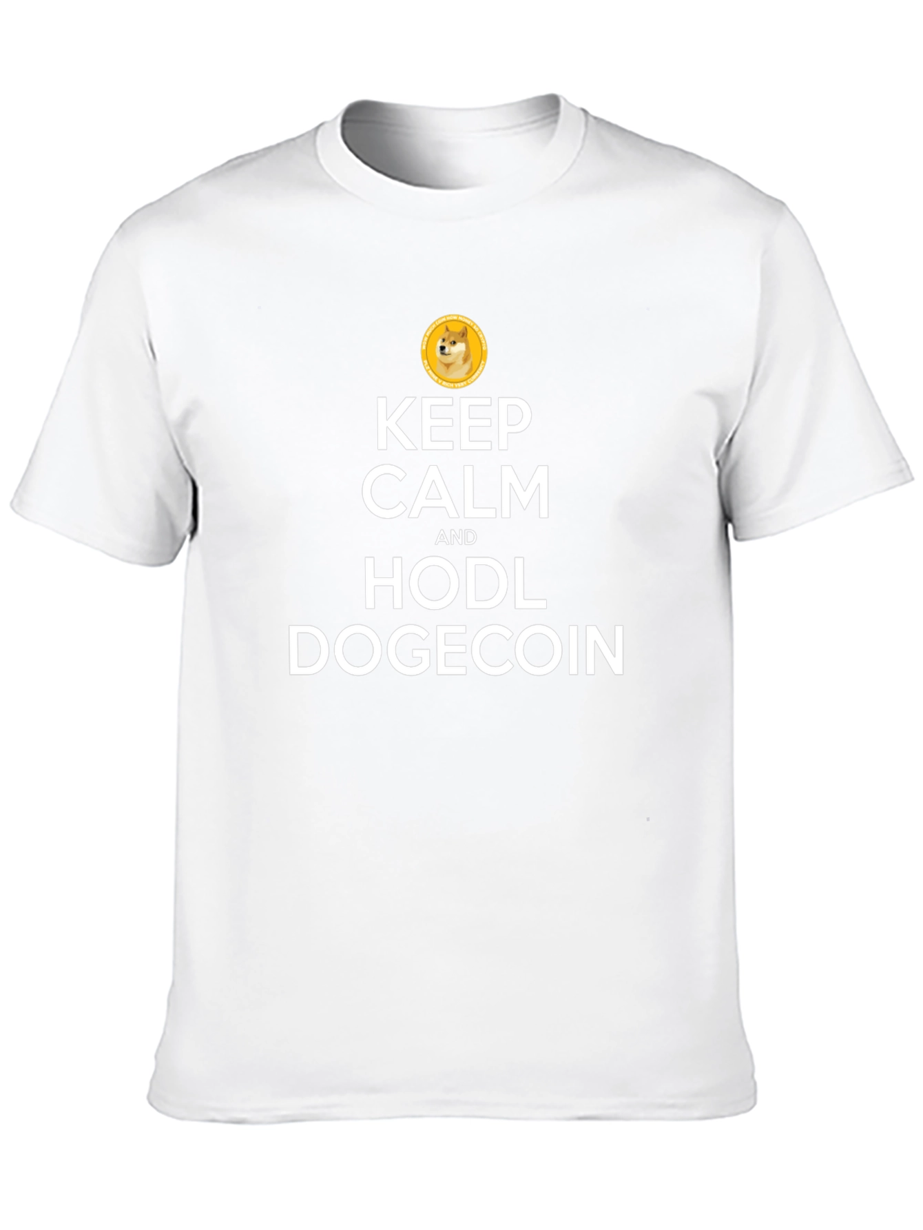 Keep Calm and HODL Dogecoin T-Shirt