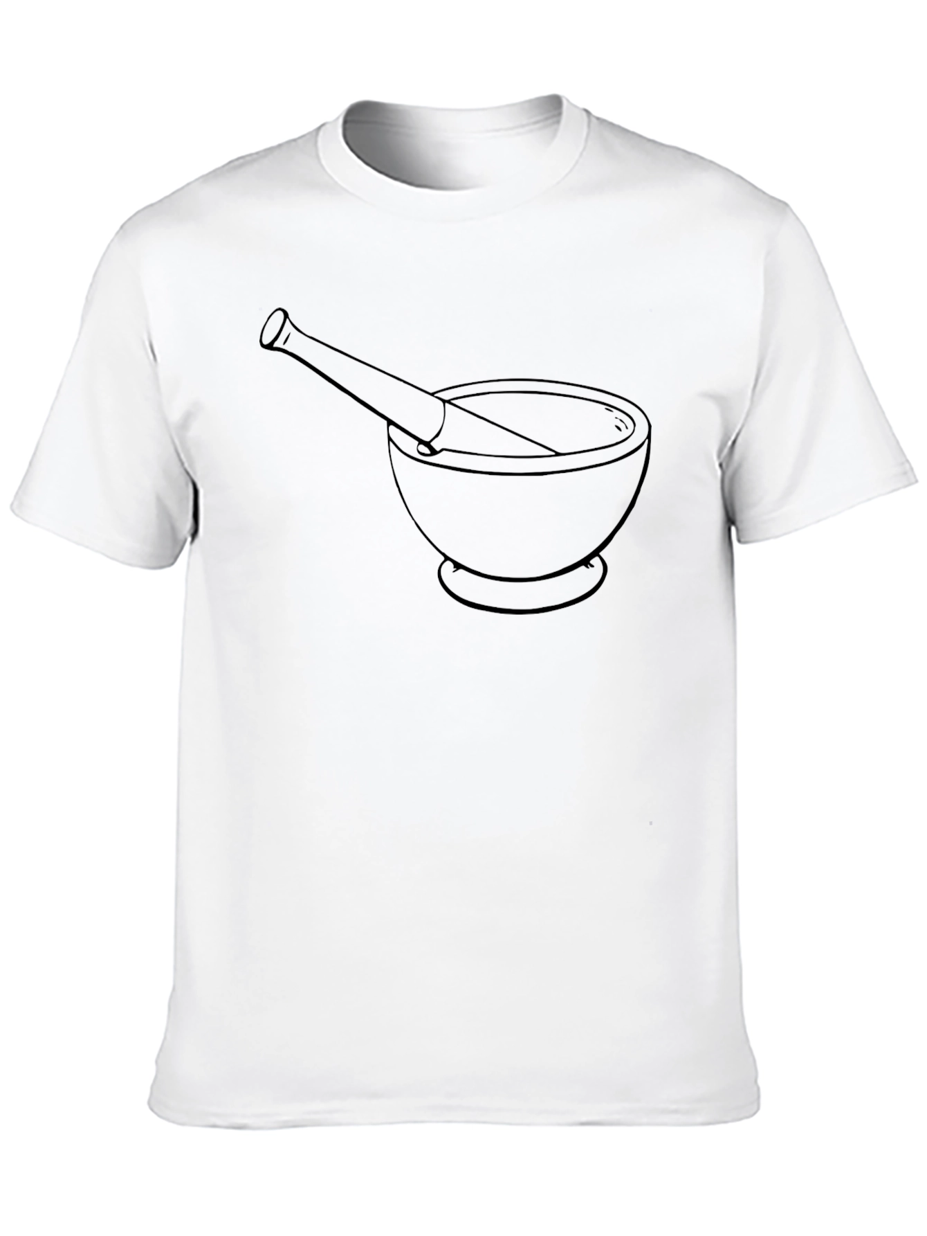 Mortar and Pestle Graphic T-Shirt - Black