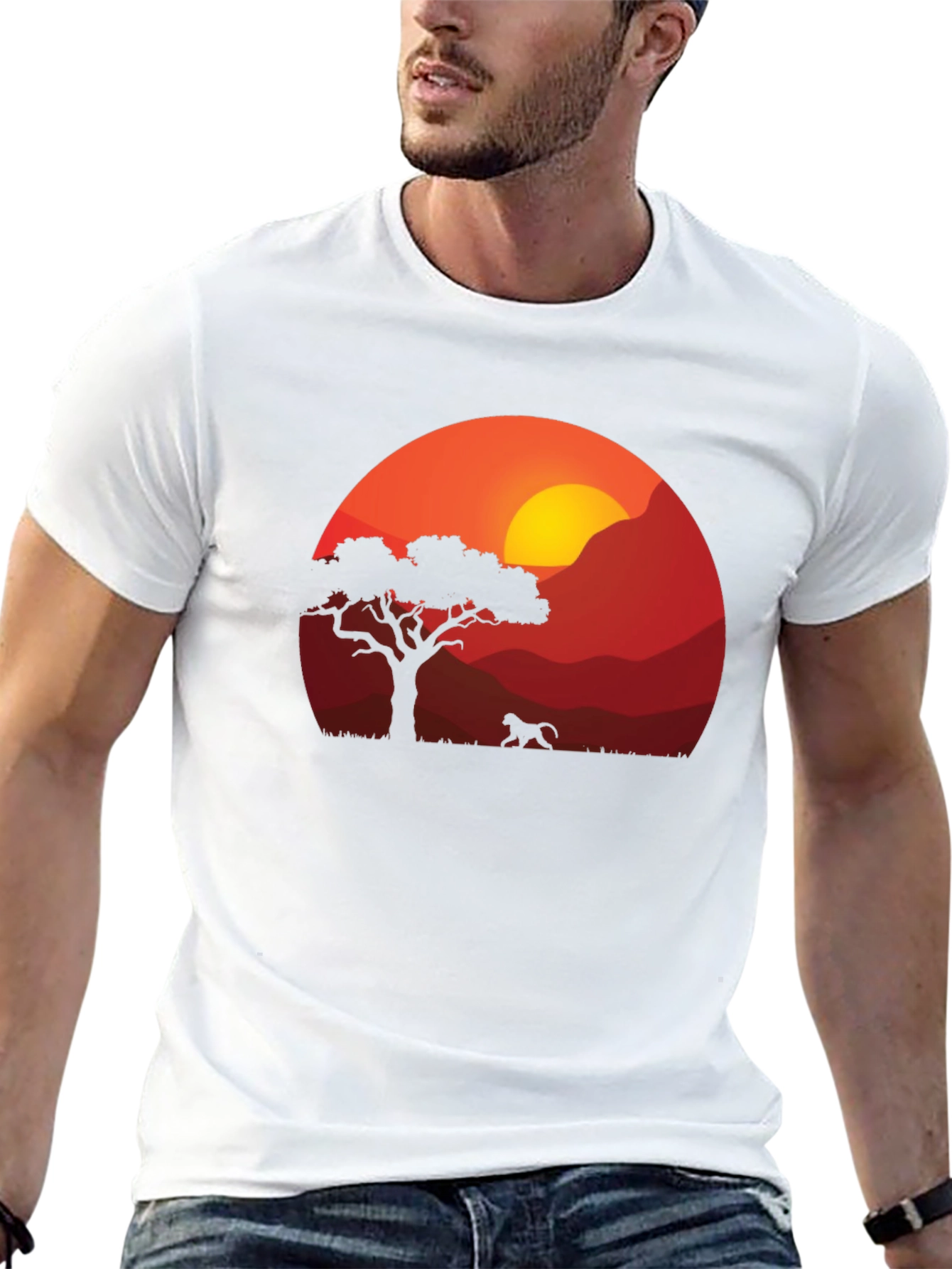 Savanna Sunset Graphic Tee