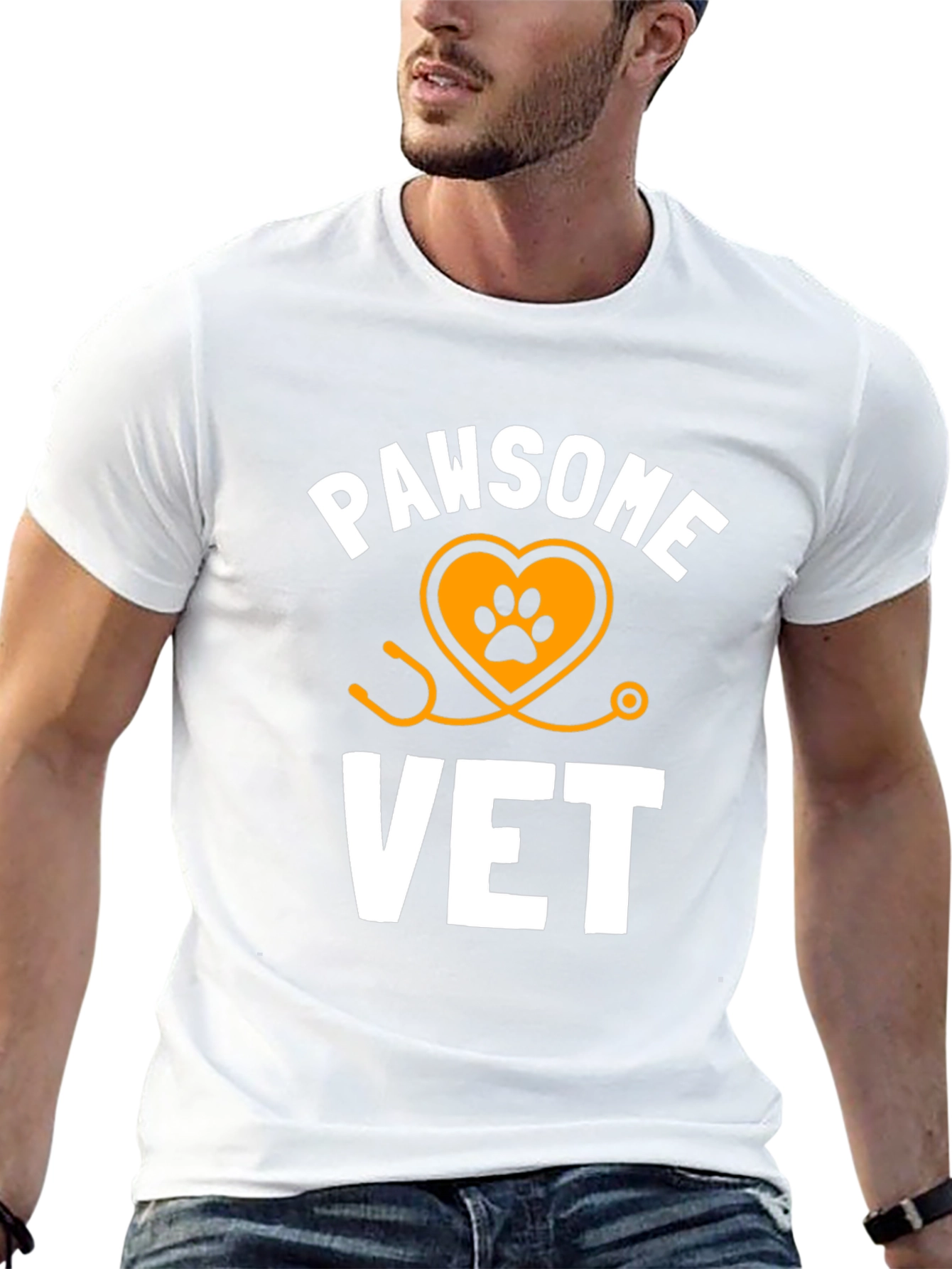 Pawsome Vet T-Shirt - Animal Lover Apparel