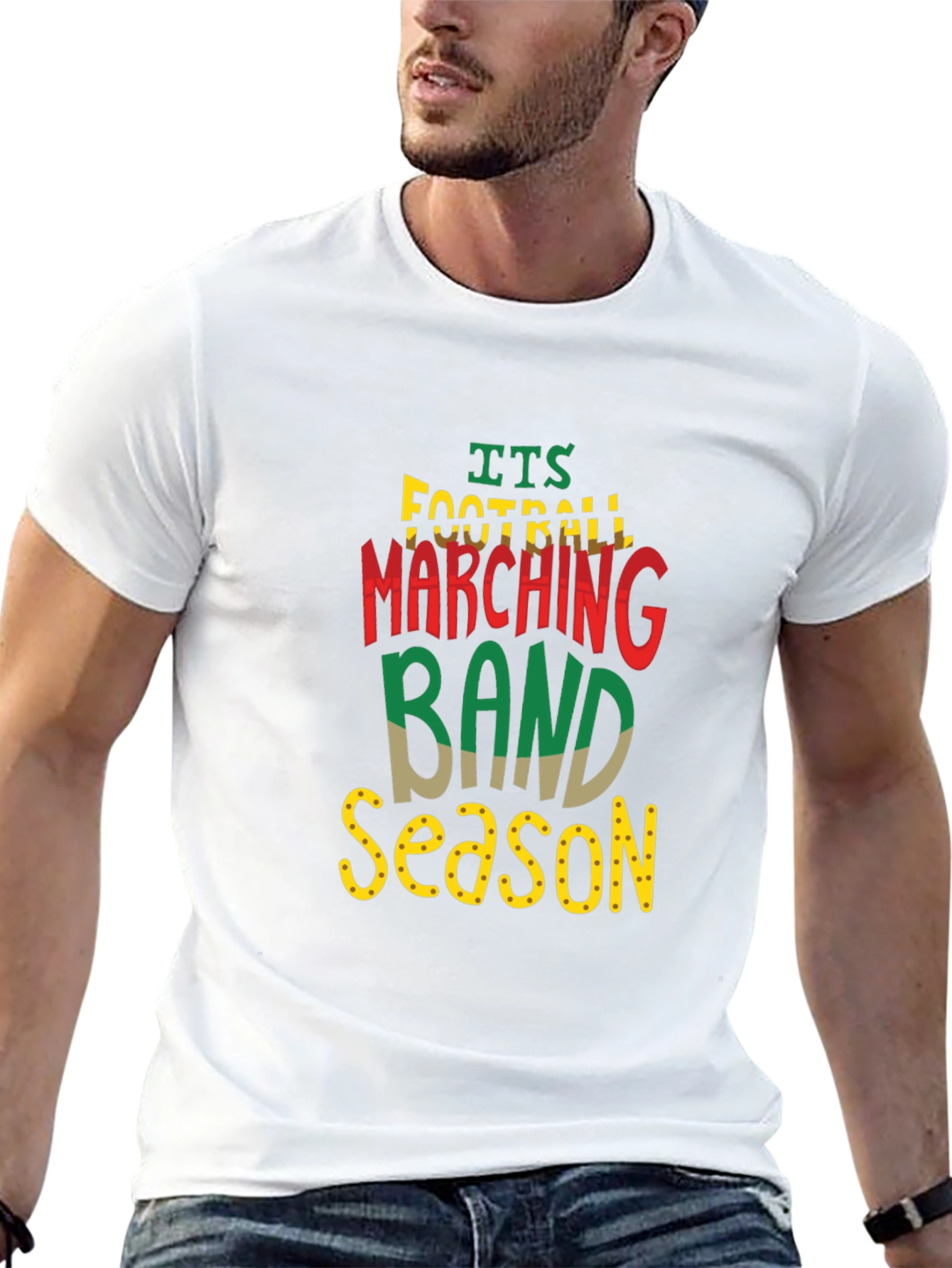 Football Marching Band Season T-Shirt