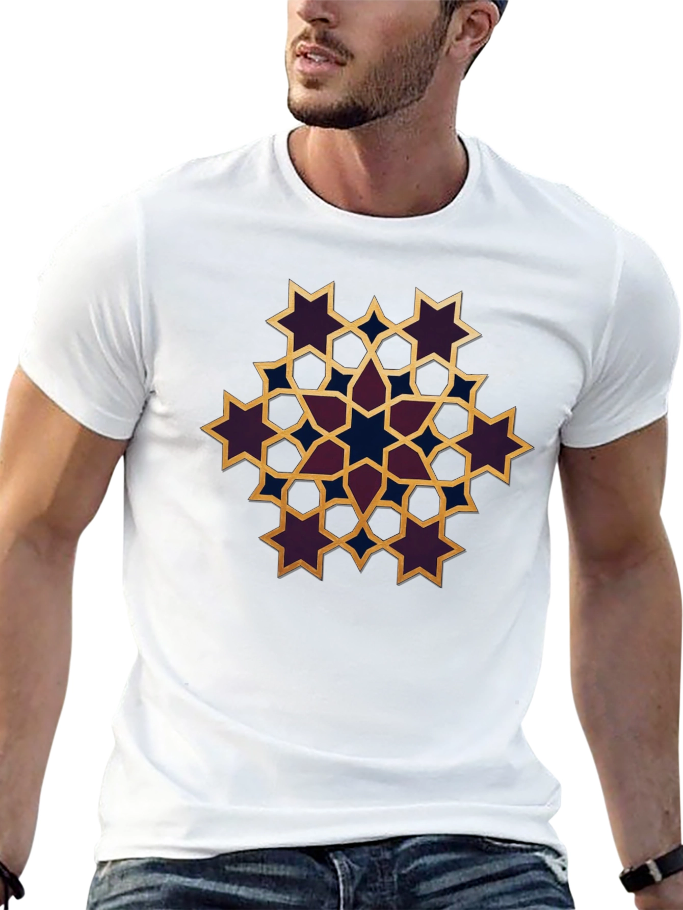 Geometric Star T-Shirt
