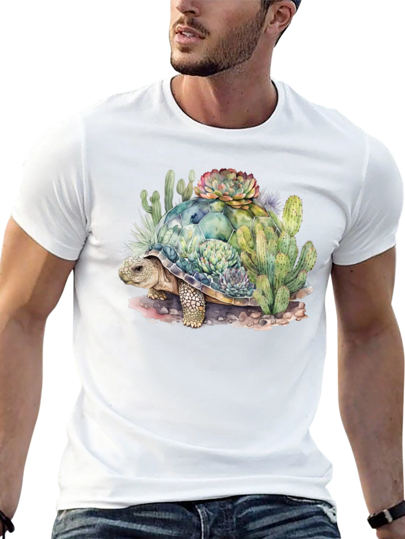 Turtle Succulent T-Shirt