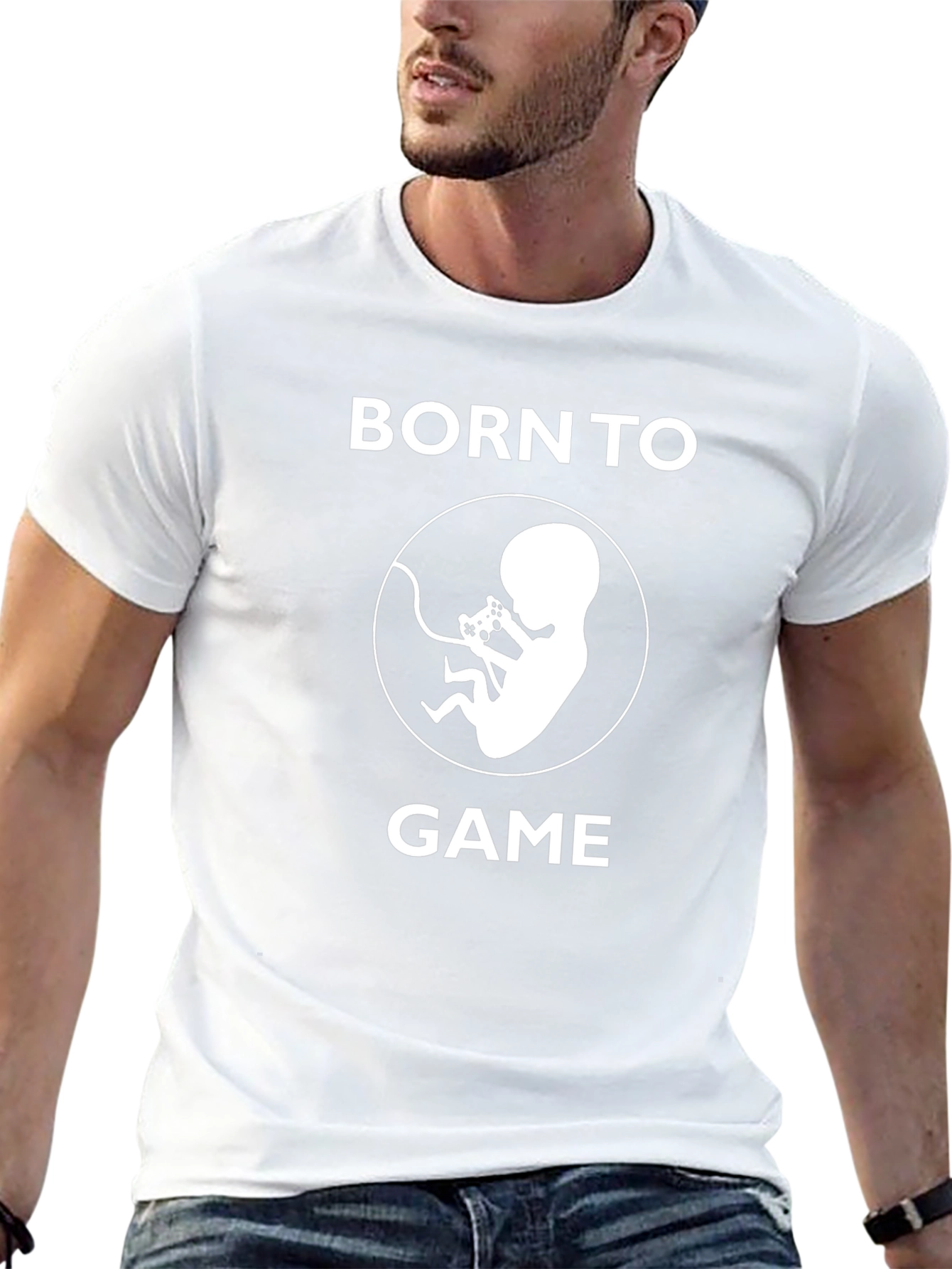 Born to Game T-Shirt - Gamer Baby Tee