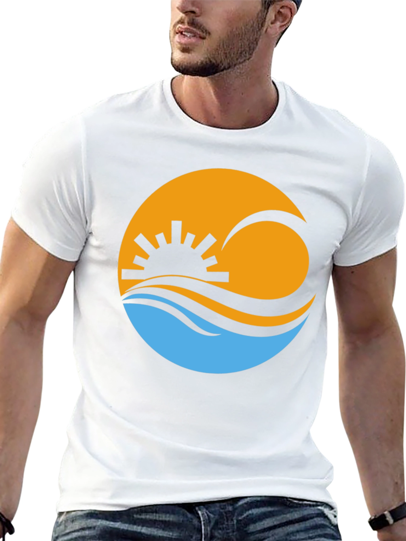 Sunset Graphic Tee - Stylish Unisex T-Shirt