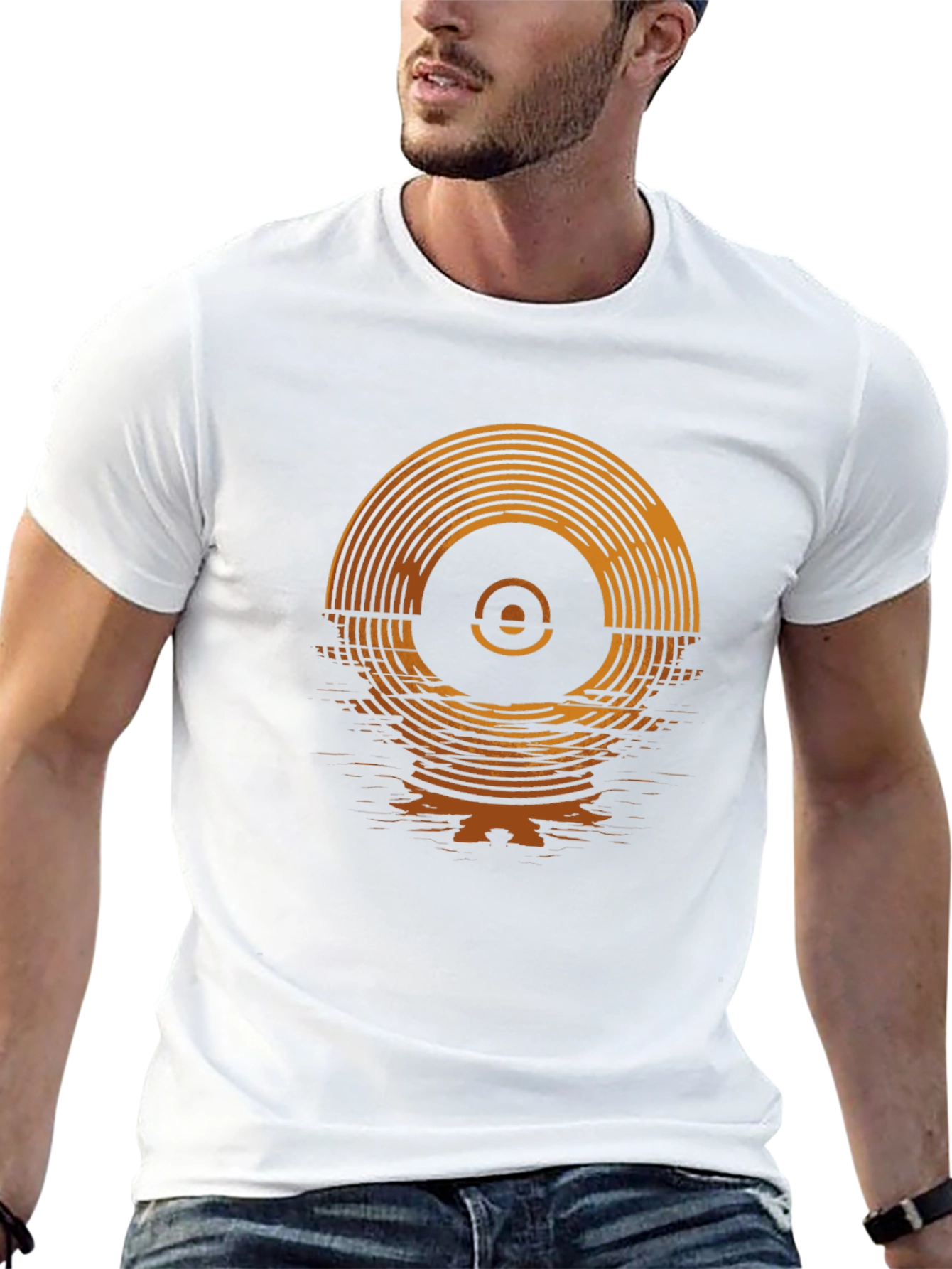 Groovy Vinyl Record Graphic Tee