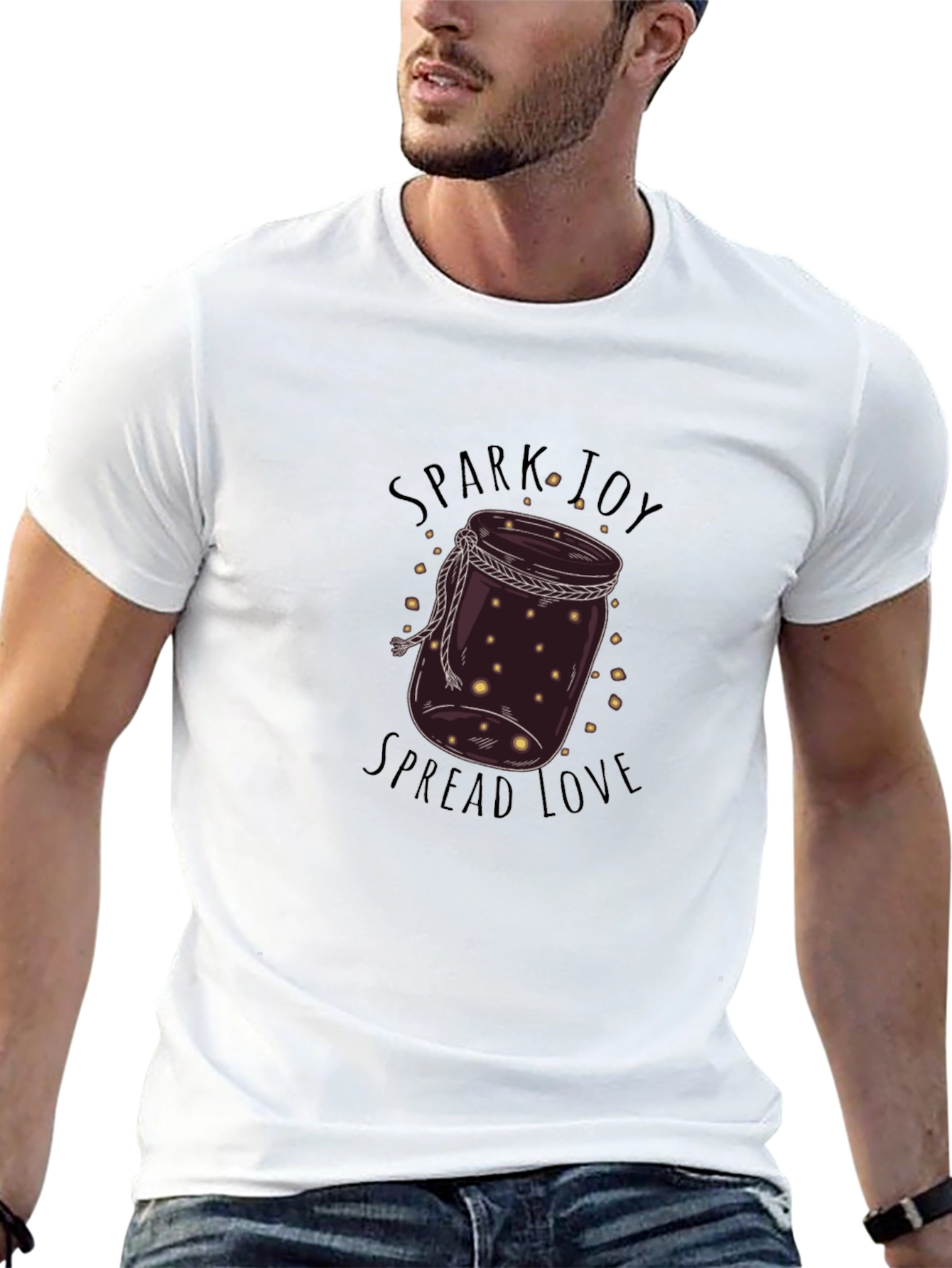Spark Joy Spread Love Graphic Tee