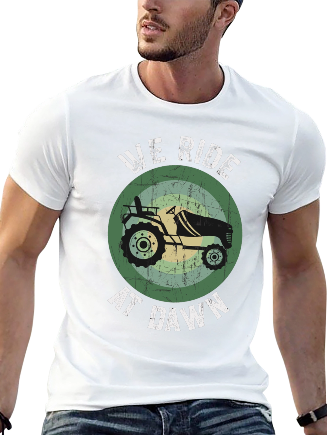We Ride At Dawn Mens Graphic Tee