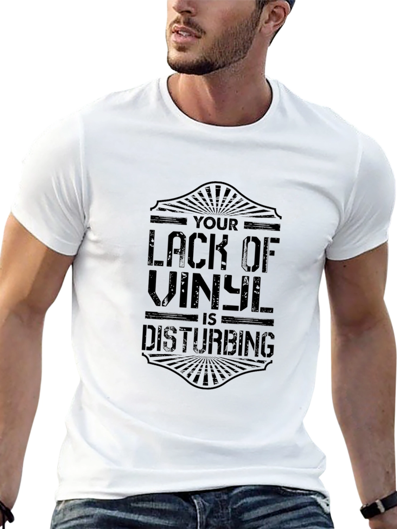 Your Lack of Vinyl is Disturbing T-Shirt