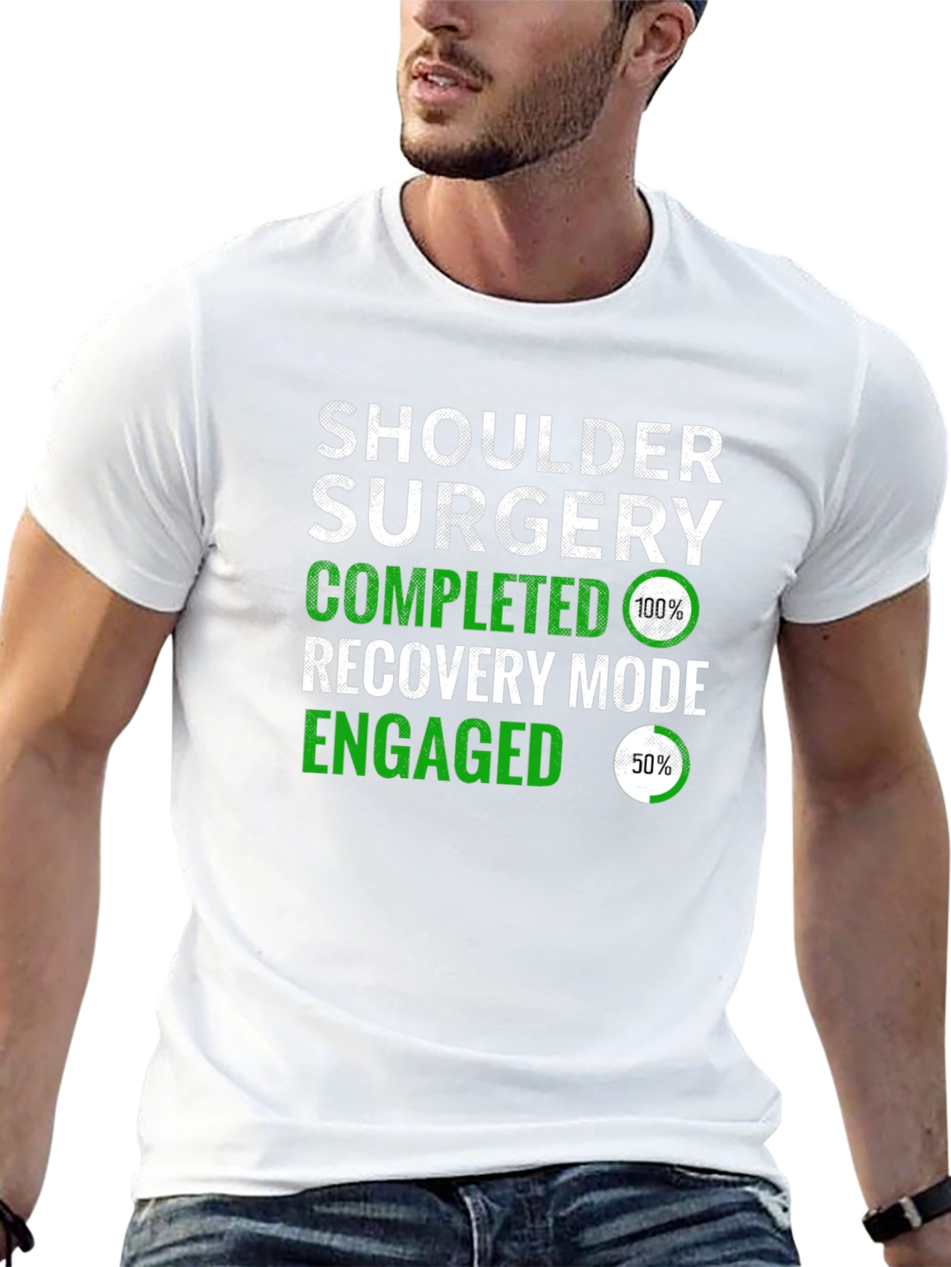Shoulder Surgery Recovery Mode T-Shirt