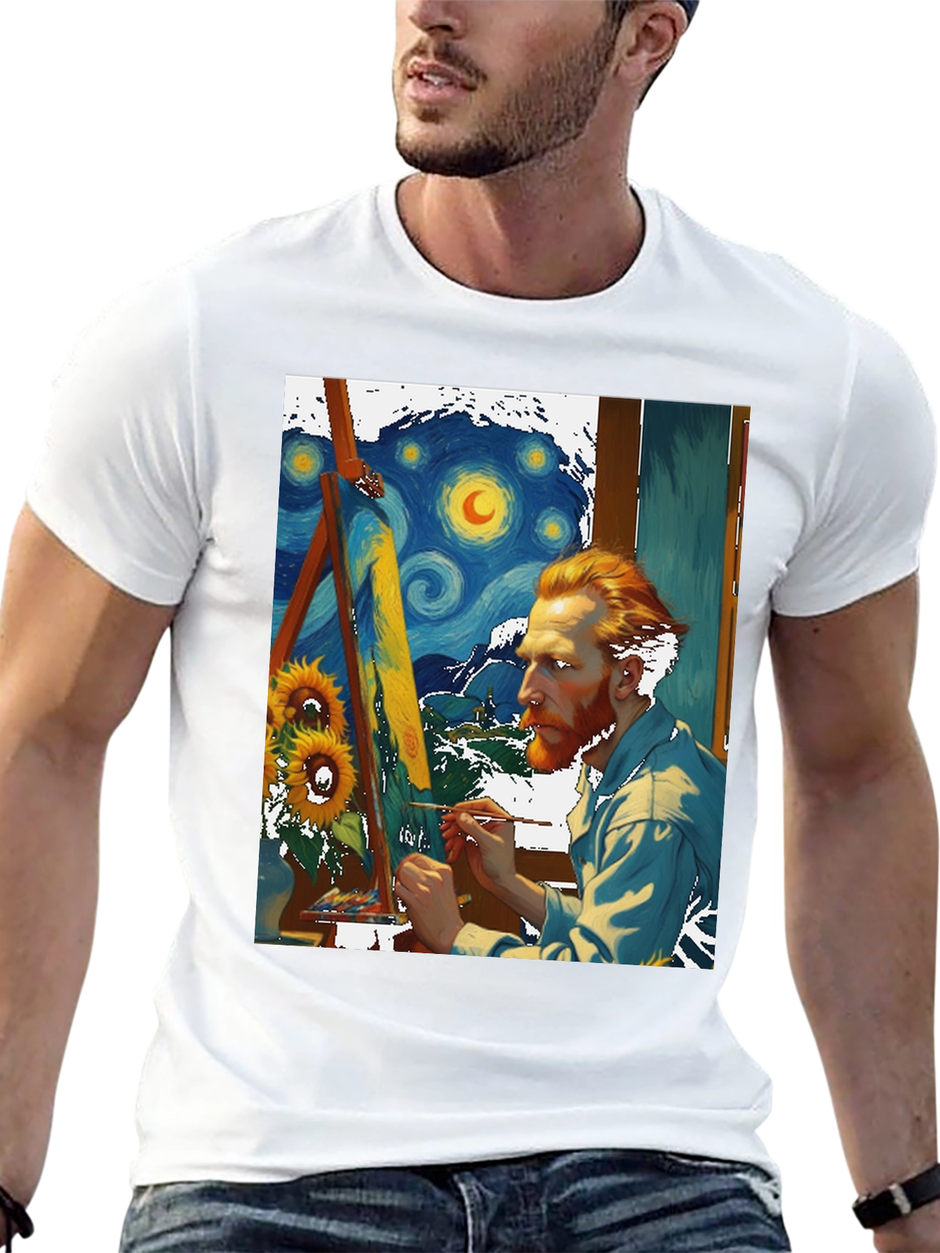 Van Gogh Painting Unisex Tee